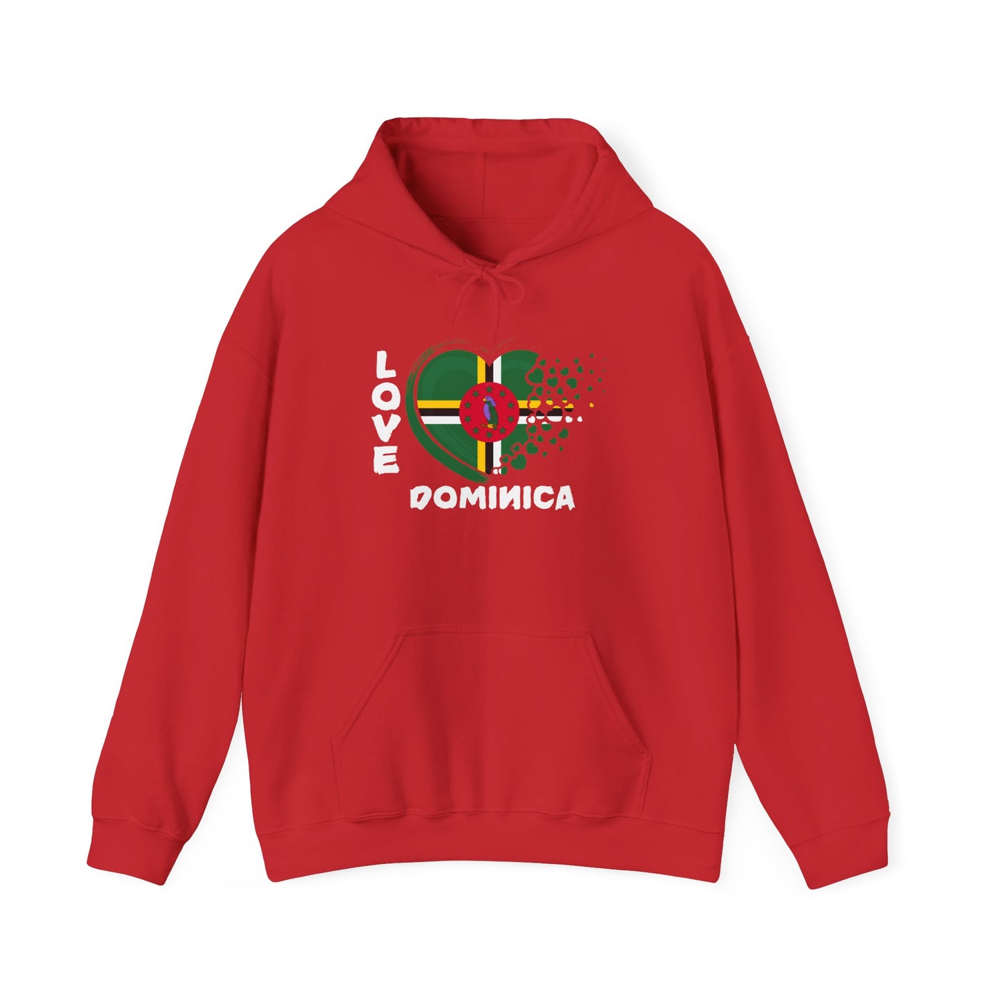 Love Dominica Hoodie - Unisex, Souvenir, Birthday, Christmas, Family