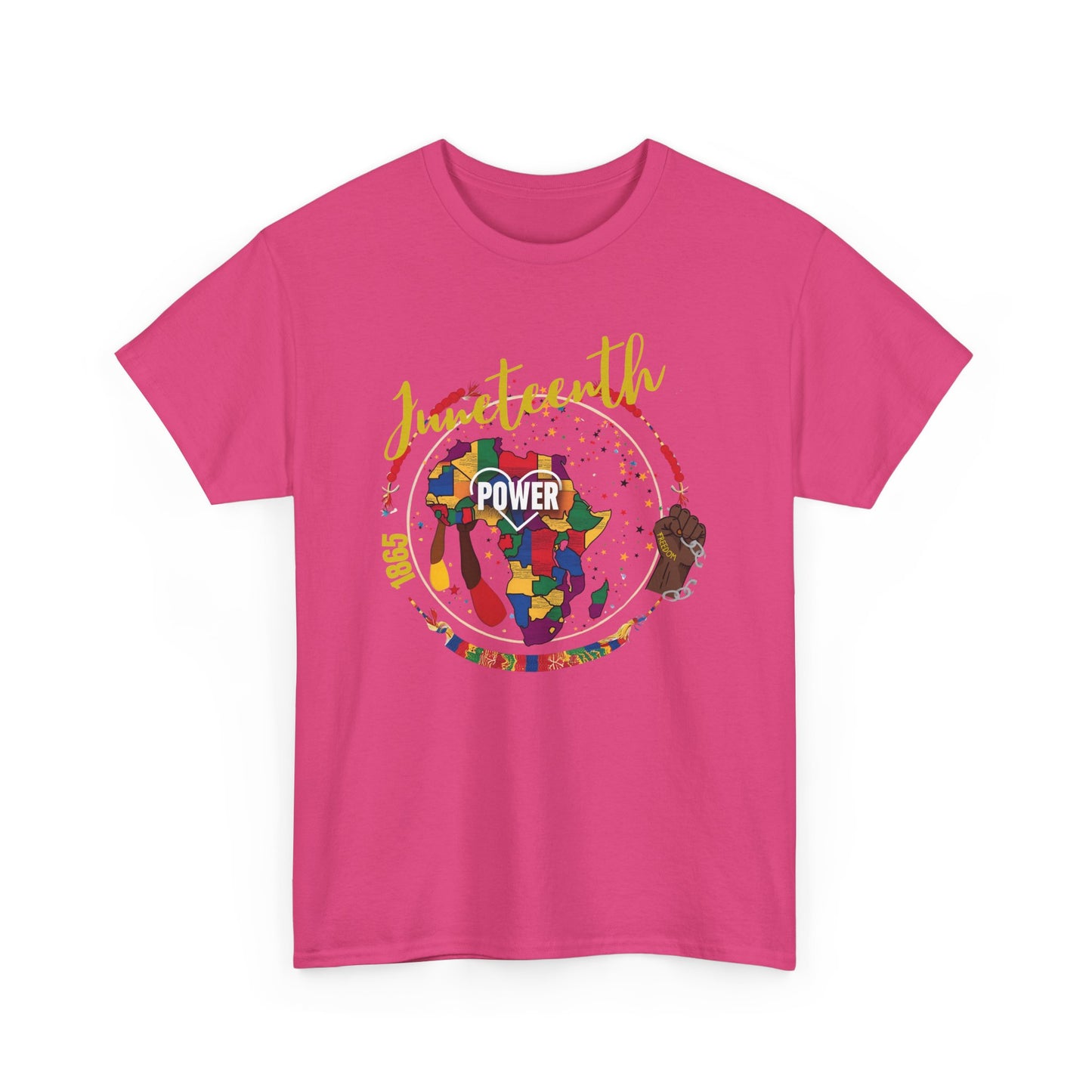 Juneteenth Freedom Celebration Unisex Tshirt, Freedom Tshirt, breaking the chains to freedom