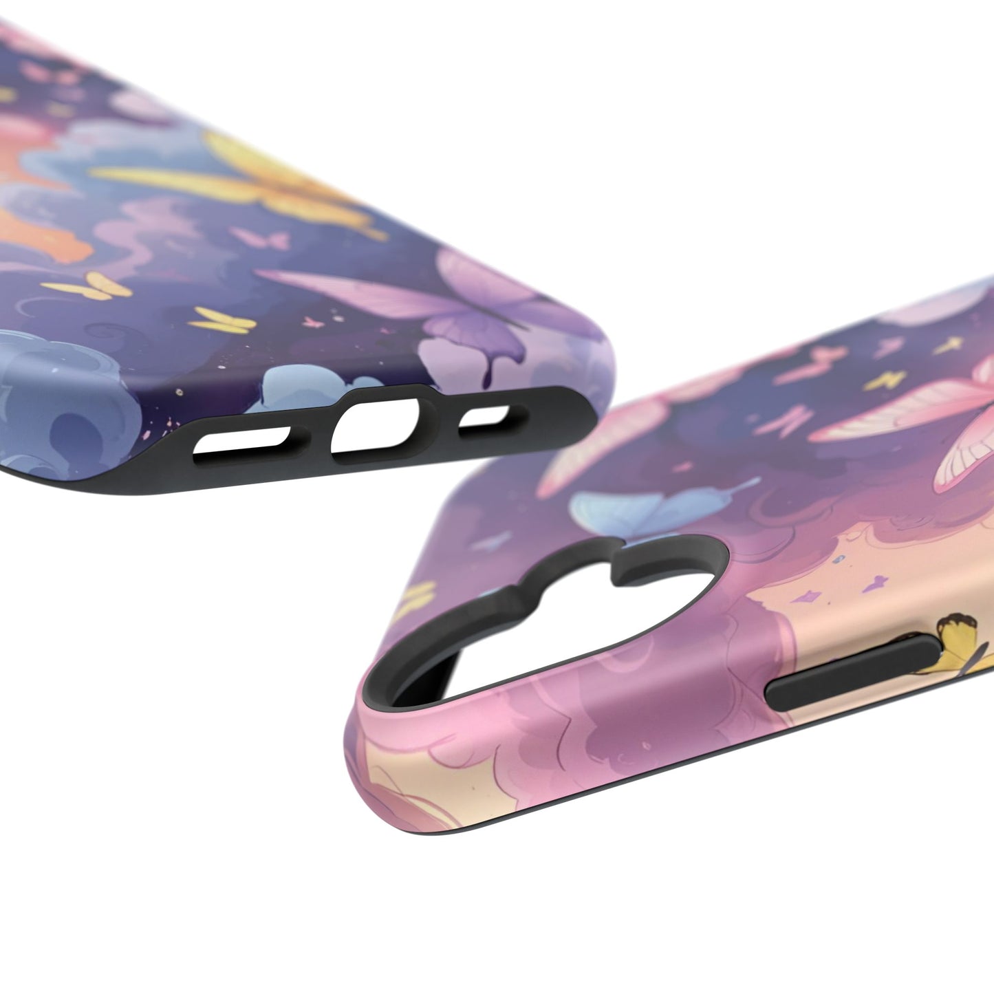 Whimsical Butterfly Phone Case – Nature-Inspired Protection in Vibrant Color