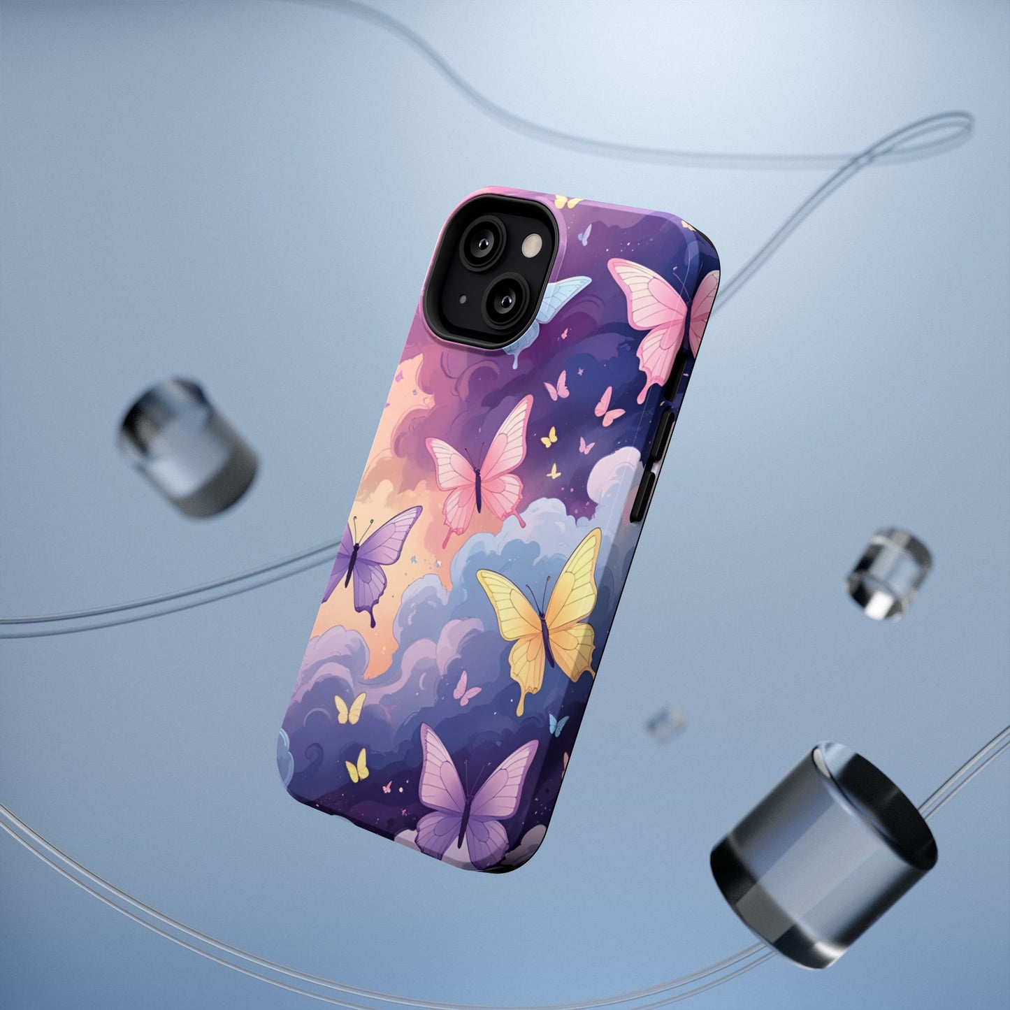 Whimsical Butterfly Phone Case – Nature-Inspired Protection in Vibrant Color