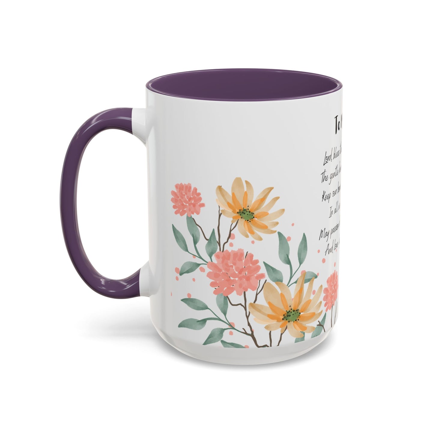 Wife - Love Prayer Coffee Mug, Mother's Day, birthdays, any occasion – 11 oz & 15 oz