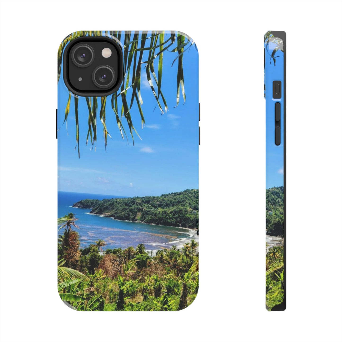 Nature-inspired tropical iphone and Samsung phone cases perfect for summer. Ideal for beach trips, vacations,