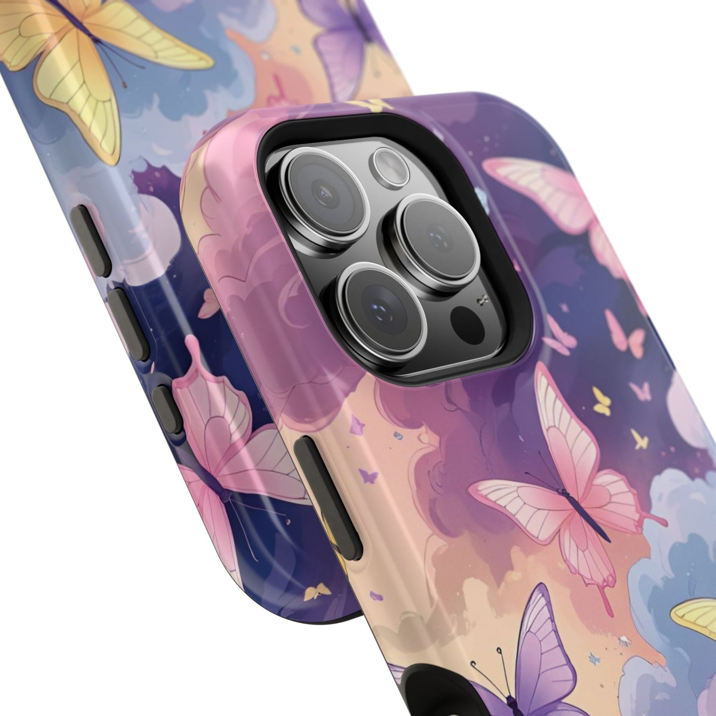 Whimsical Butterfly Phone Case – Nature-Inspired Protection in Vibrant Color