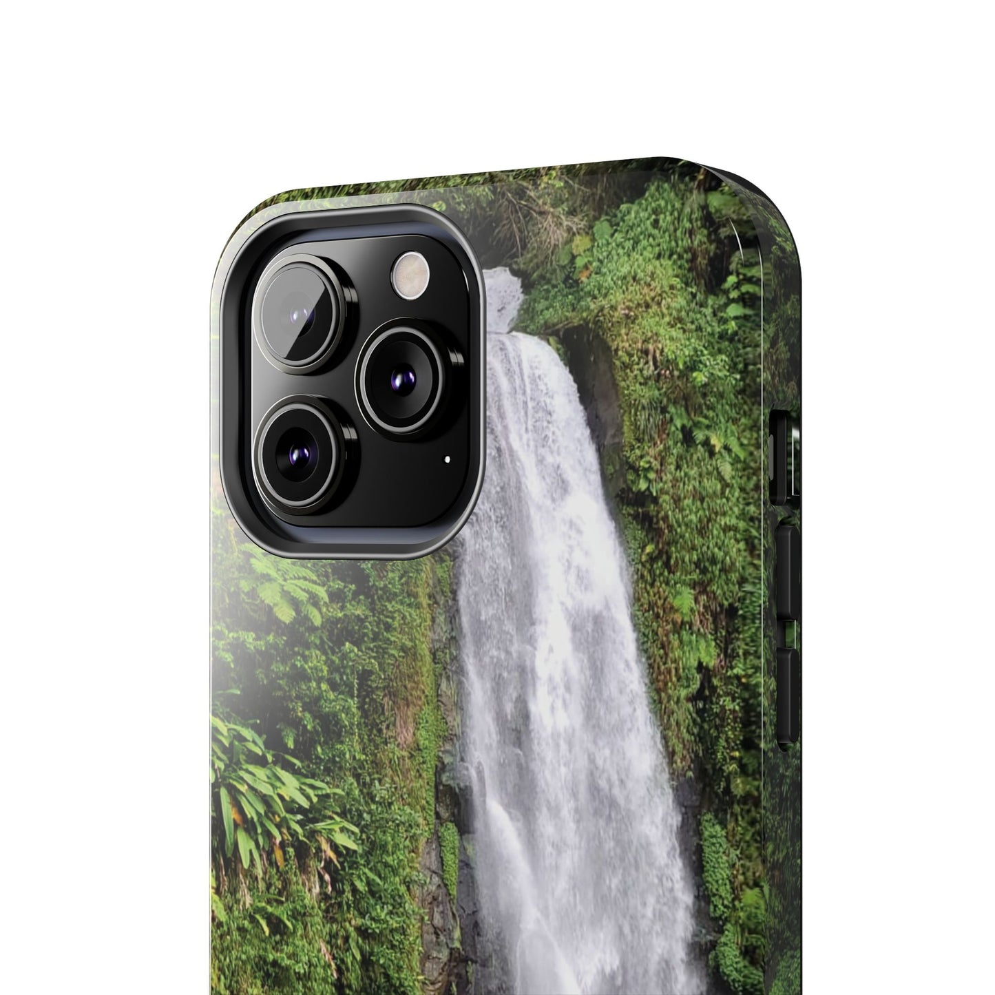 Nature Island Trafalgar Waterfall inspired Tough IPhone and Samsung phone Cases - Durable Protection for Outdoor Adventure
