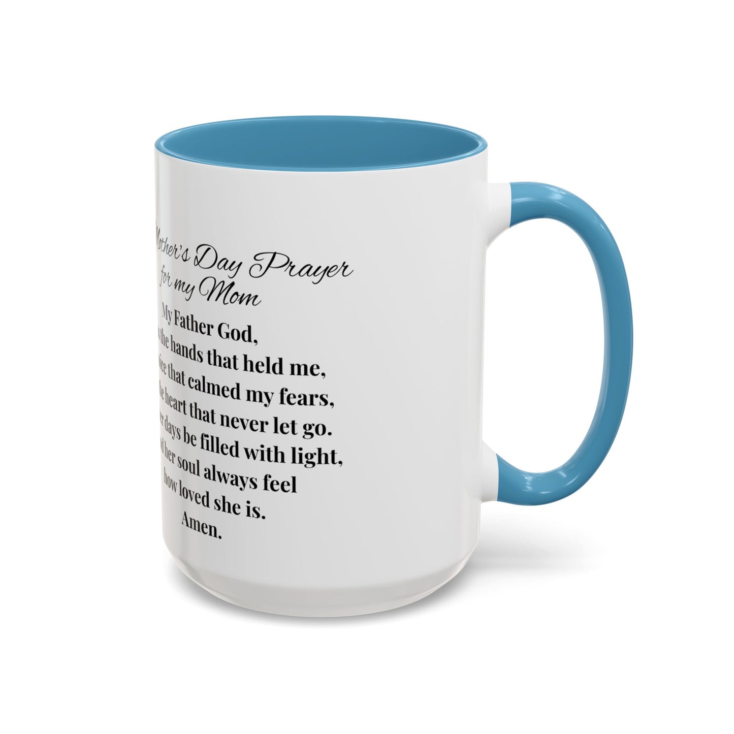 Mom Mother's Day Prayer Mug- African/American/Caribbean Mother's Day Prayer Coffee Mug, Inspirational