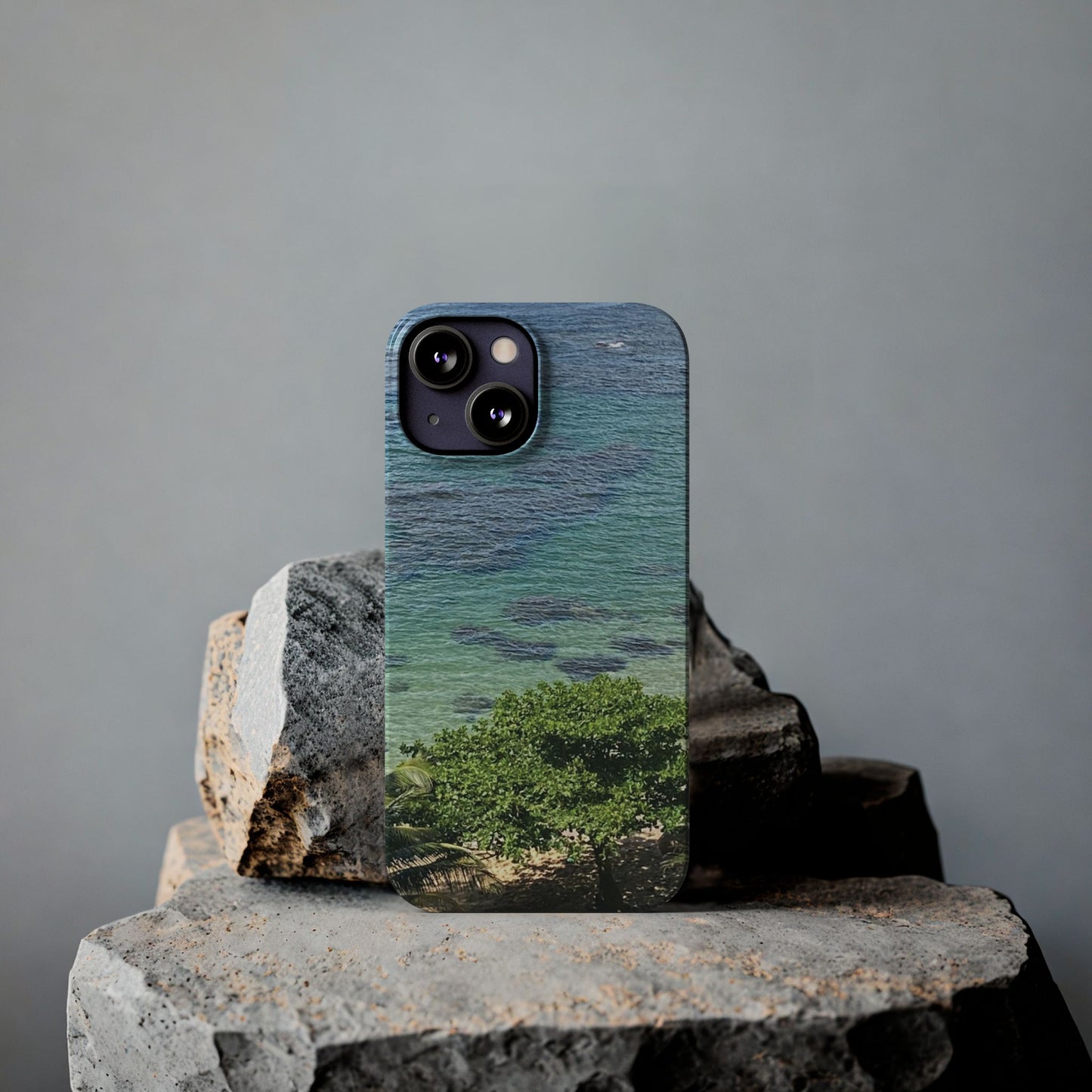 iPhone cases - Coastal Vibes Slim Phone Case