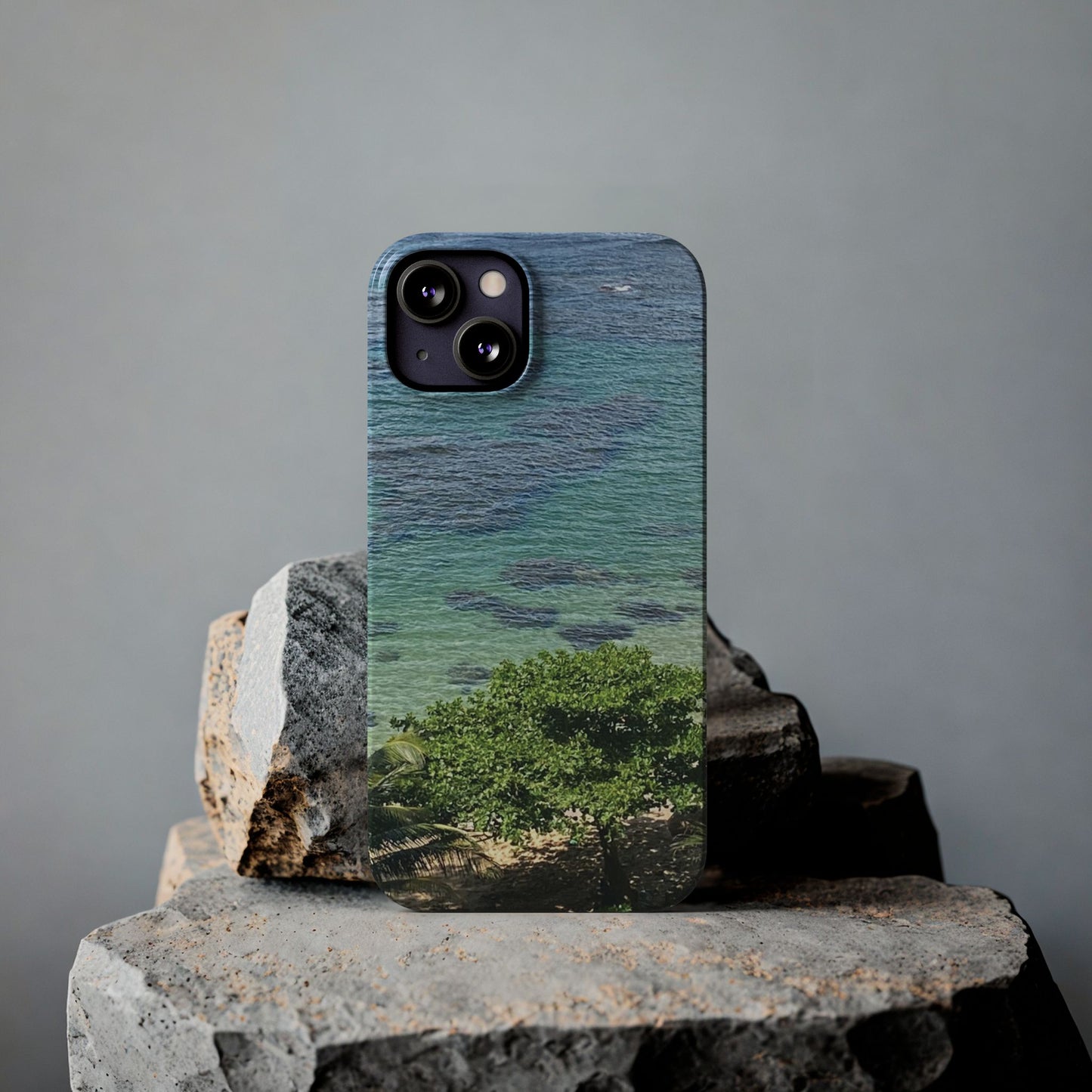 iPhone cases - Coastal Vibes Slim Phone Case