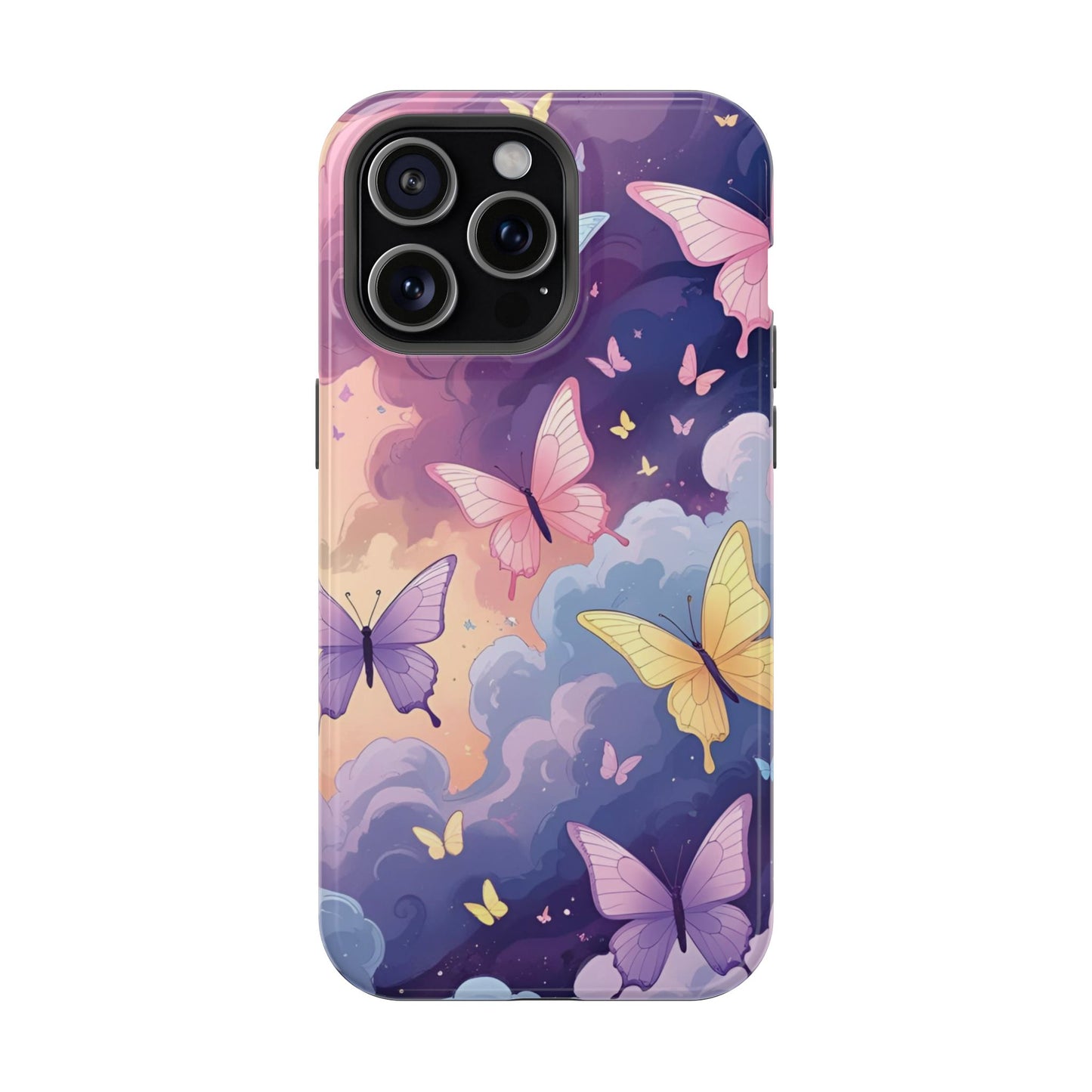 Whimsical Butterfly Phone Case – Nature-Inspired Protection in Vibrant Color