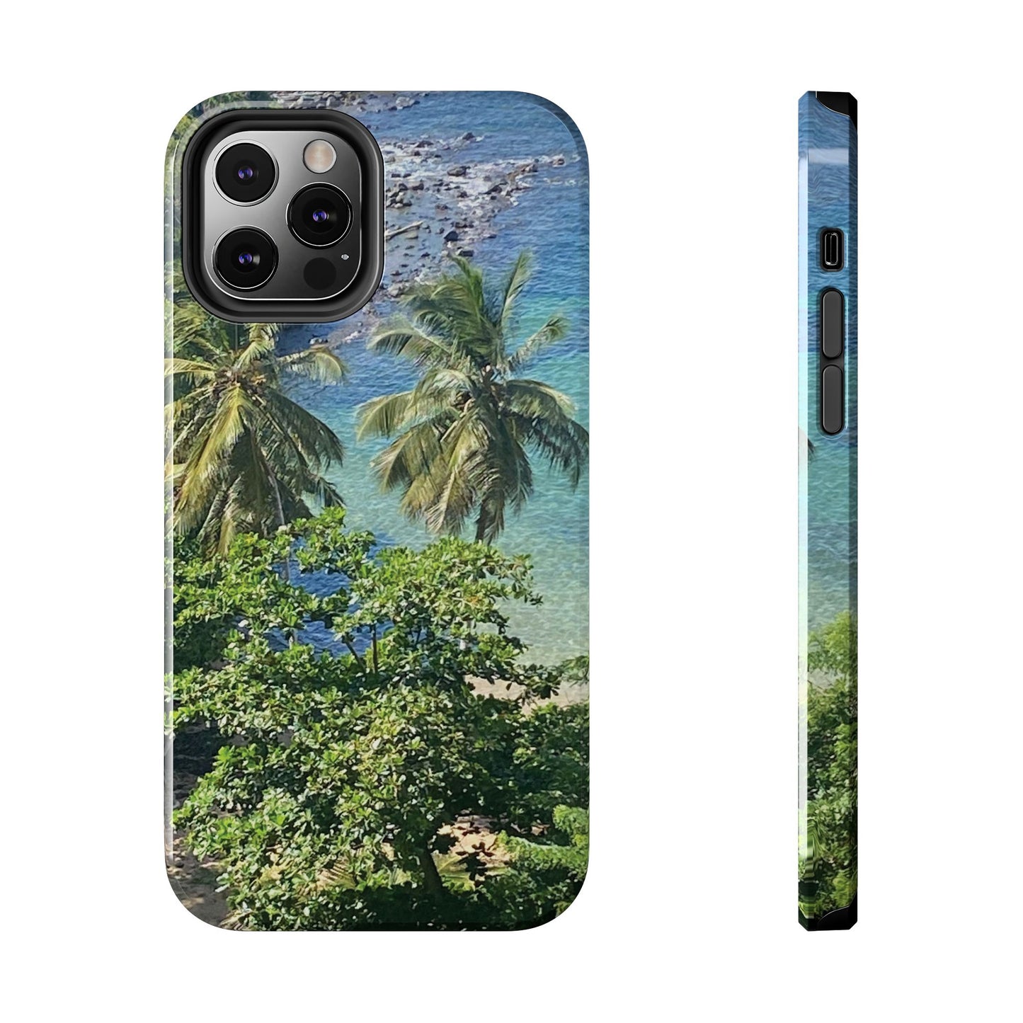 Tough Phone Case - Tropical Summer Vibes, Gift for Travelers and Nature Lovers