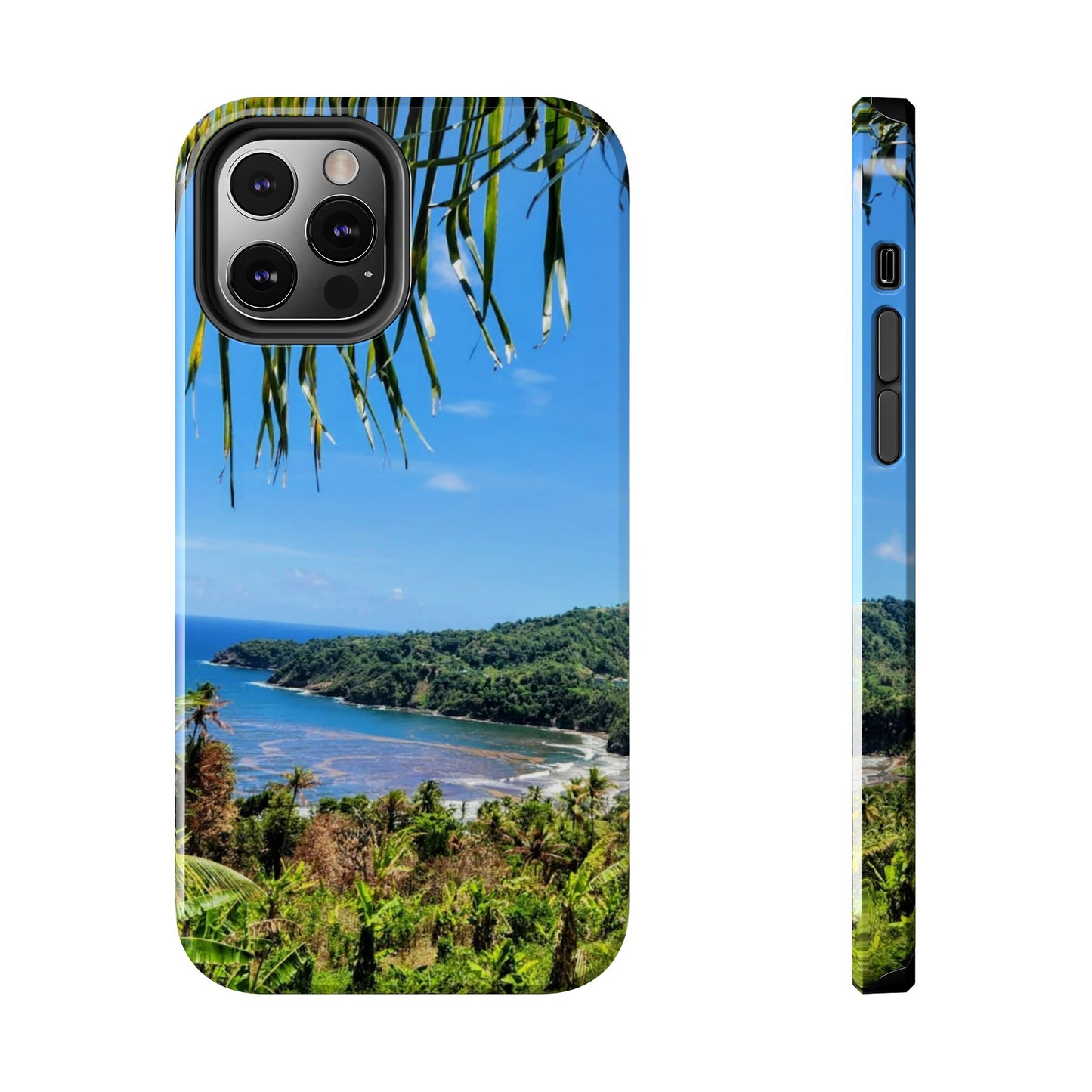 Nature-inspired tropical iphone and Samsung phone cases perfect for summer. Ideal for beach trips, vacations,