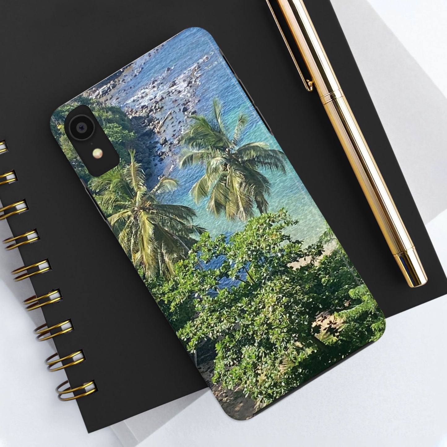 Tough Phone Case - Tropical Summer Vibes, Gift for Travelers and Nature Lovers