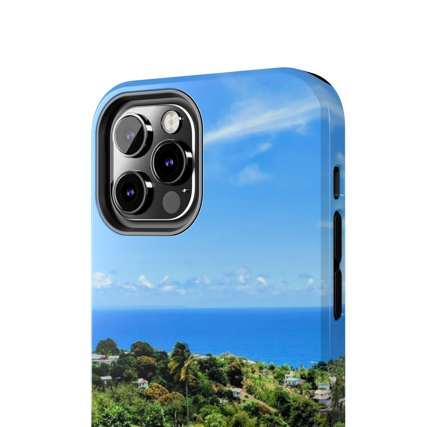 iPhone and Samsung phone Cases - Tropical Ocean View, Durable Cover for Beach Lovers
