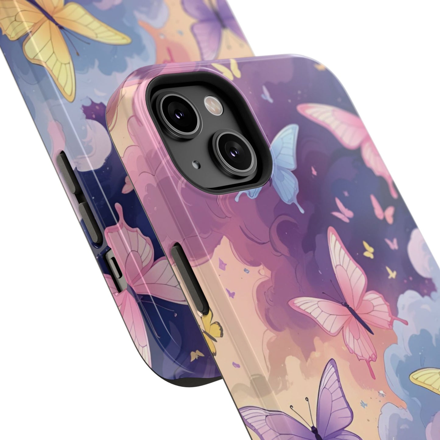 Whimsical Butterfly Phone Case – Nature-Inspired Protection in Vibrant Color