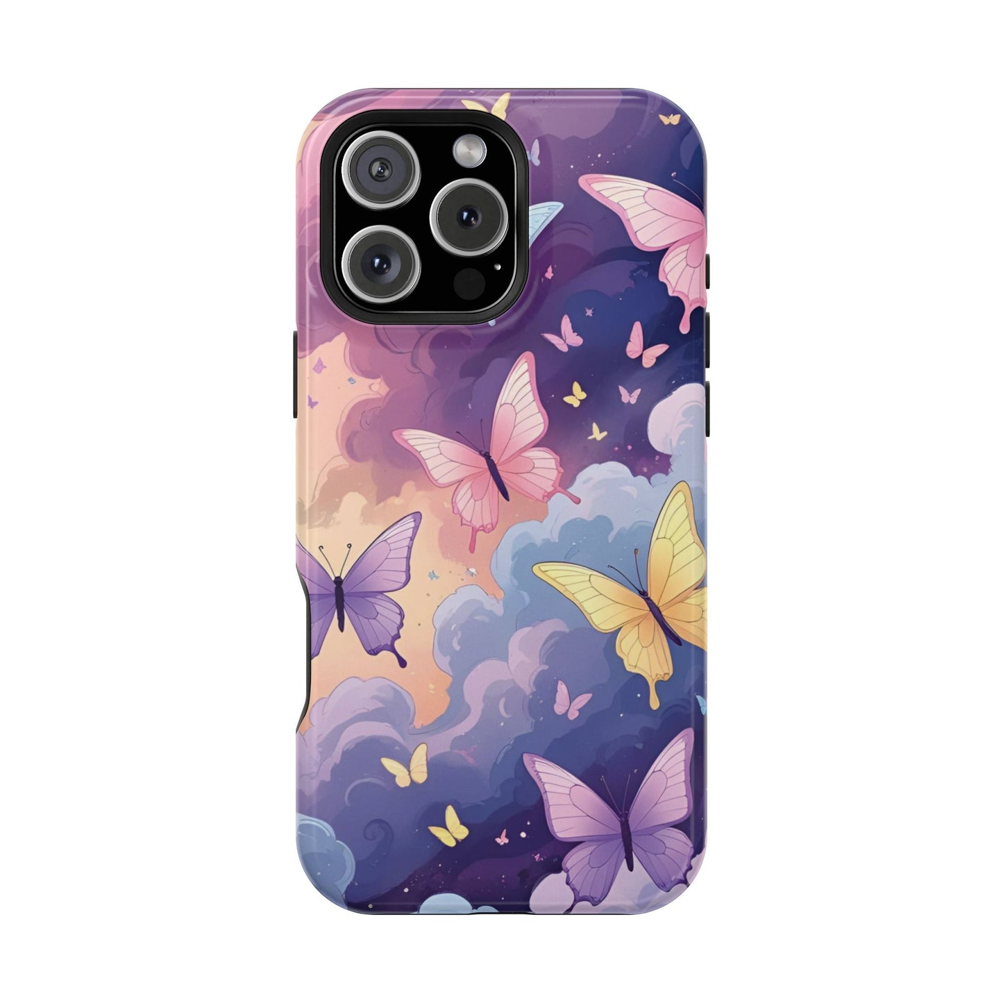 Whimsical Butterfly Phone Case – Nature-Inspired Protection in Vibrant Color