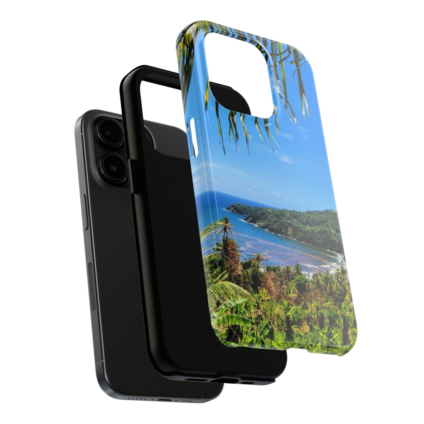 Nature-inspired tropical iphone and Samsung phone cases perfect for summer. Ideal for beach trips, vacations,