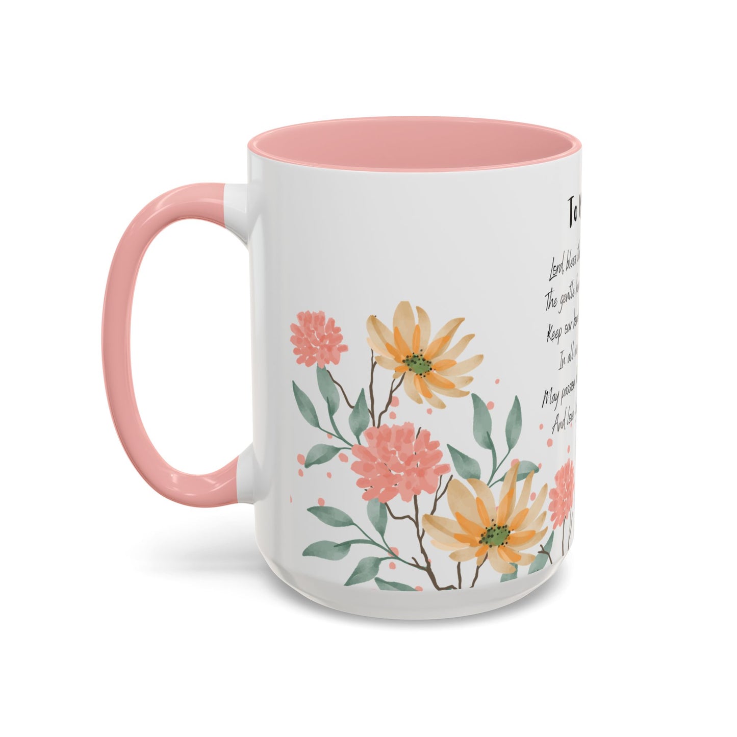 Wife - Love Prayer Coffee Mug, Mother's Day, birthdays, any occasion – 11 oz & 15 oz