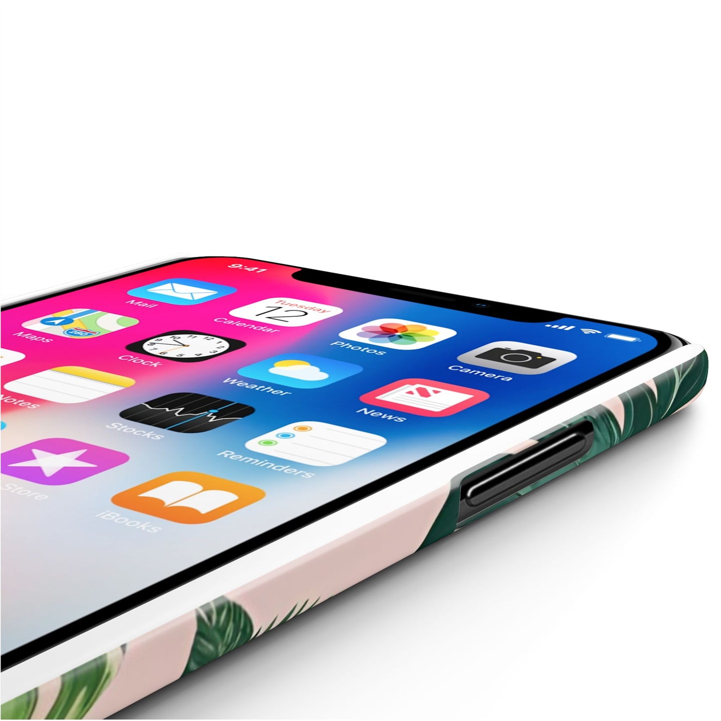 Tropical Flamingo Phone Case, Summer Vibe Smartphone Cover, Gift for Beach Lovers, Cute Mobile Accessory, Floral Design
