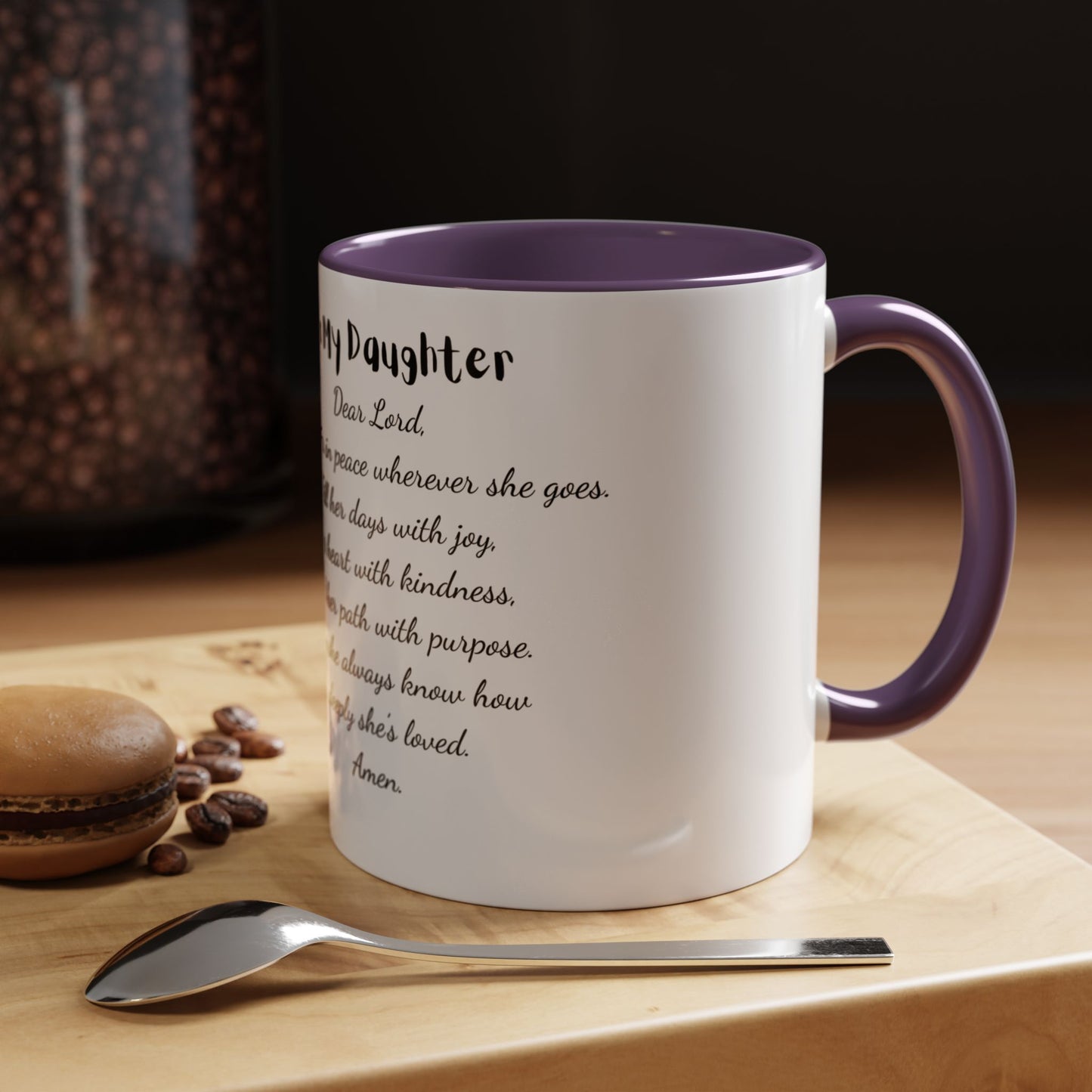 My Daughter African/American/Caribbean Prayer Coffee Mug, Mother's Day, Birthday or any occasion - 11 & 15oz