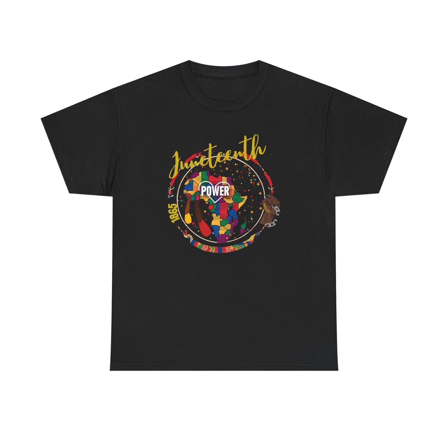 Juneteenth Freedom Celebration Unisex Tshirt, Freedom Tshirt, breaking the chains to freedom