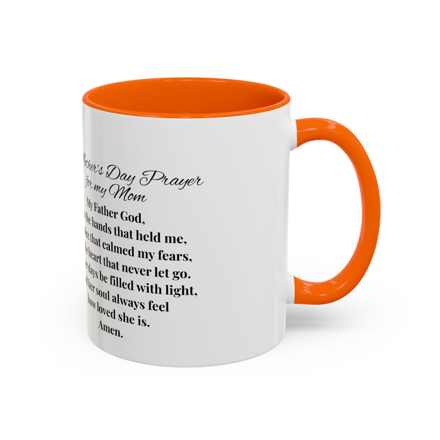 Mom Mother's Day Prayer Mug- African/American/Caribbean Mother's Day Prayer Coffee Mug, Inspirational