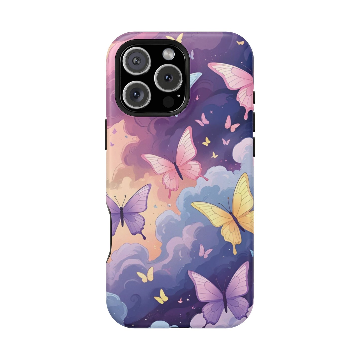 Whimsical Butterfly Phone Case – Nature-Inspired Protection in Vibrant Color