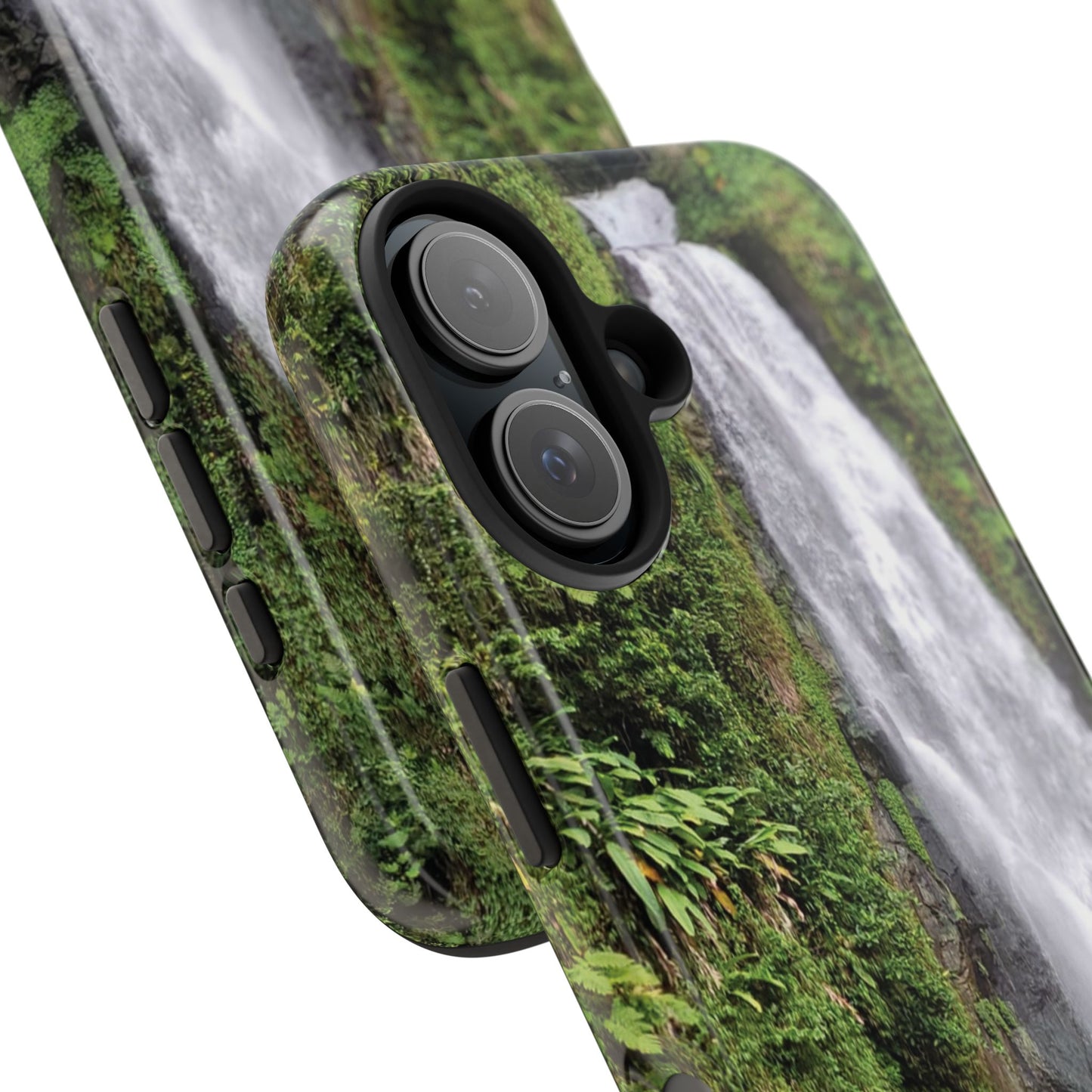 Nature Island Trafalgar Waterfall inspired Tough IPhone and Samsung phone Cases - Durable Protection for Outdoor Adventure
