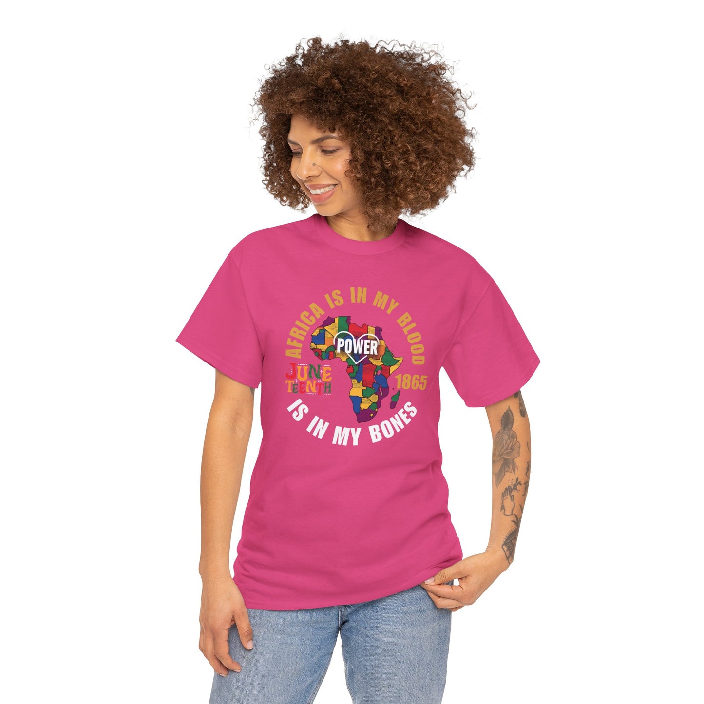 Juneteenth Power T-Shirt, Family gathering, chanting, Community celebration, Juneteenth celebration