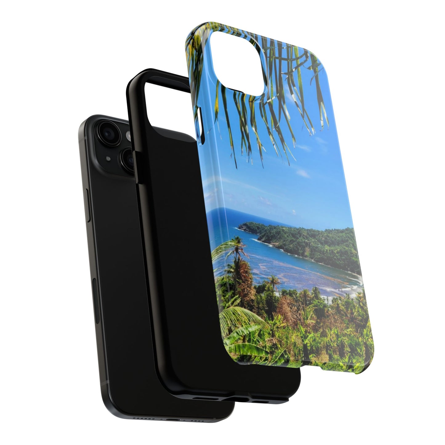 Nature-inspired tropical iphone and Samsung phone cases perfect for summer. Ideal for beach trips, vacations,