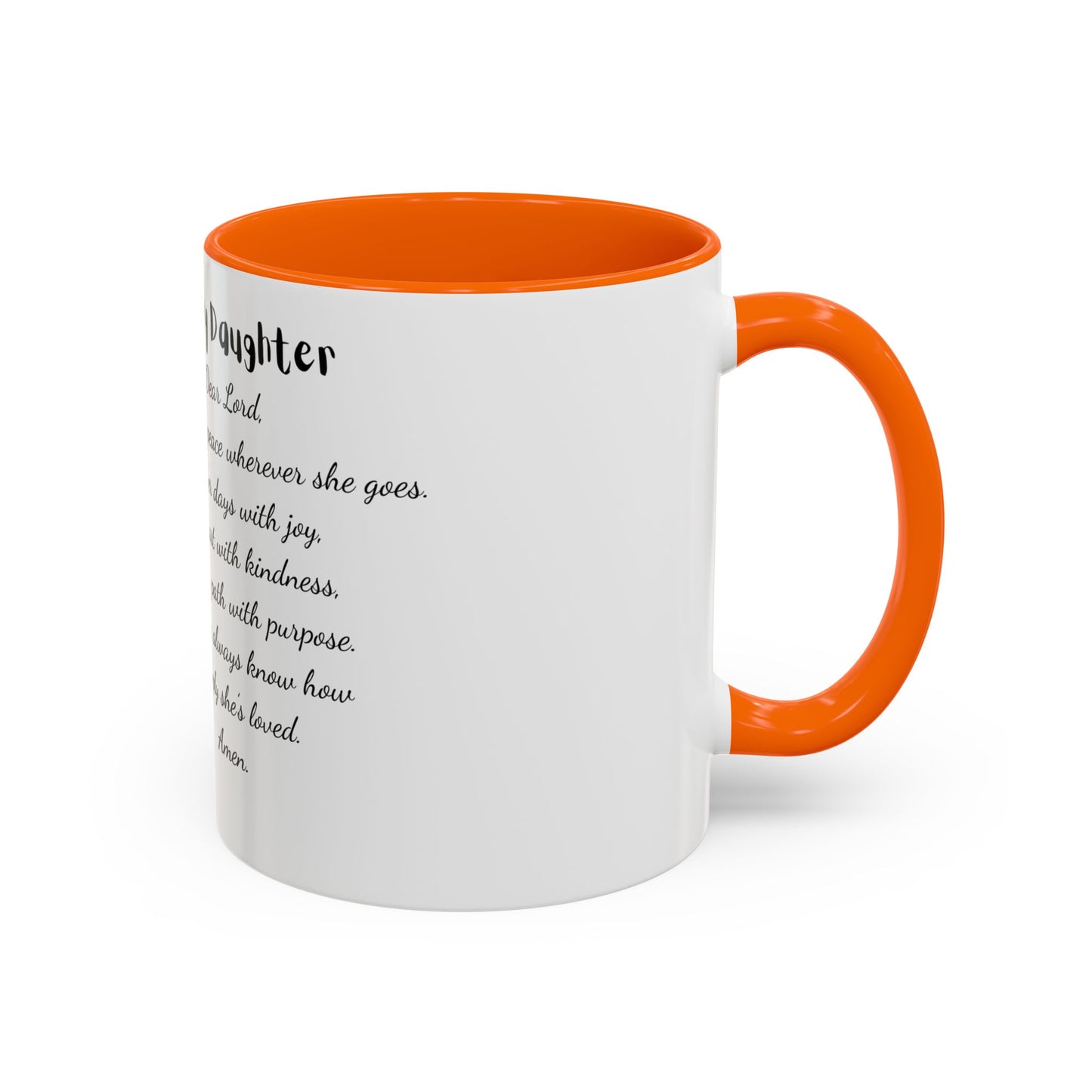 My Daughter African/American/Caribbean Prayer Coffee Mug, Mother's Day, Birthday or any occasion - 11 & 15oz