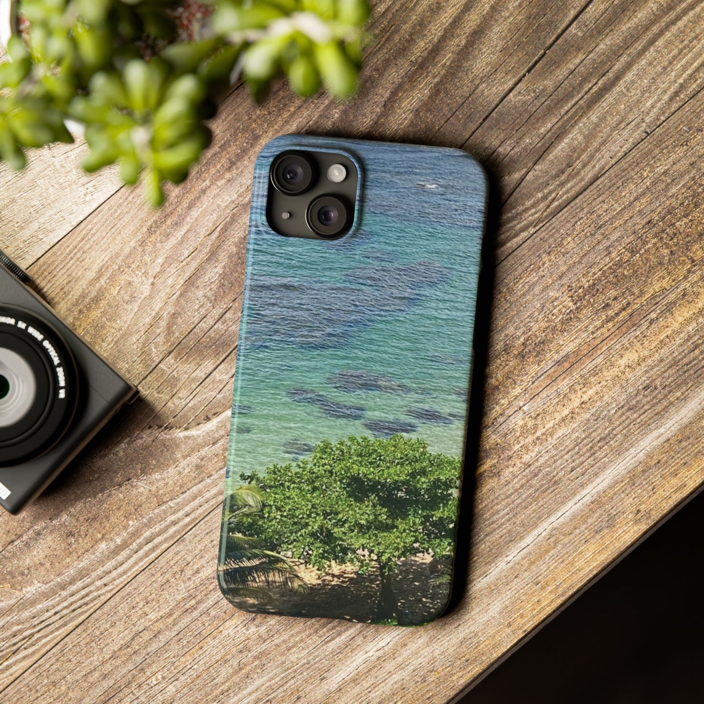 iPhone cases - Coastal Vibes Slim Phone Case