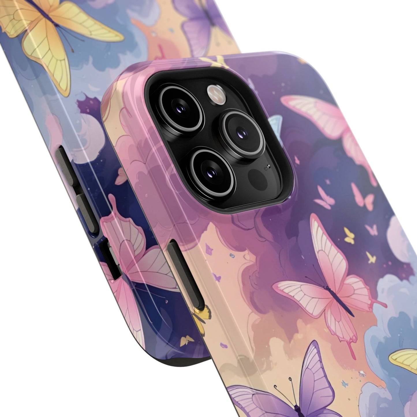 Whimsical Butterfly Phone Case – Nature-Inspired Protection in Vibrant Color