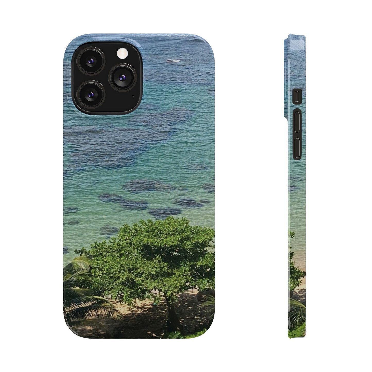 iPhone cases - Coastal Vibes Slim Phone Case