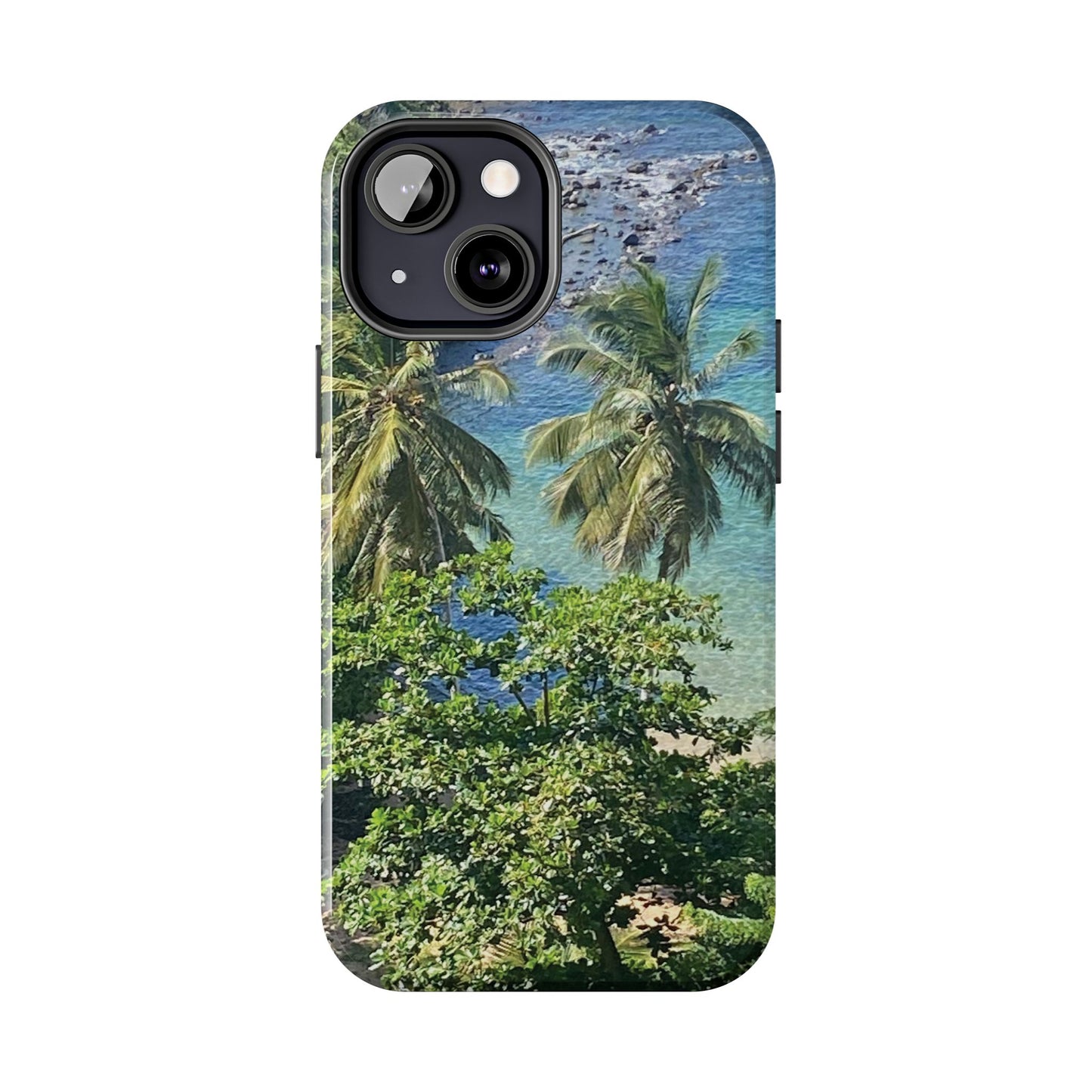 Tough Phone Case - Tropical Summer Vibes, Gift for Travelers and Nature Lovers
