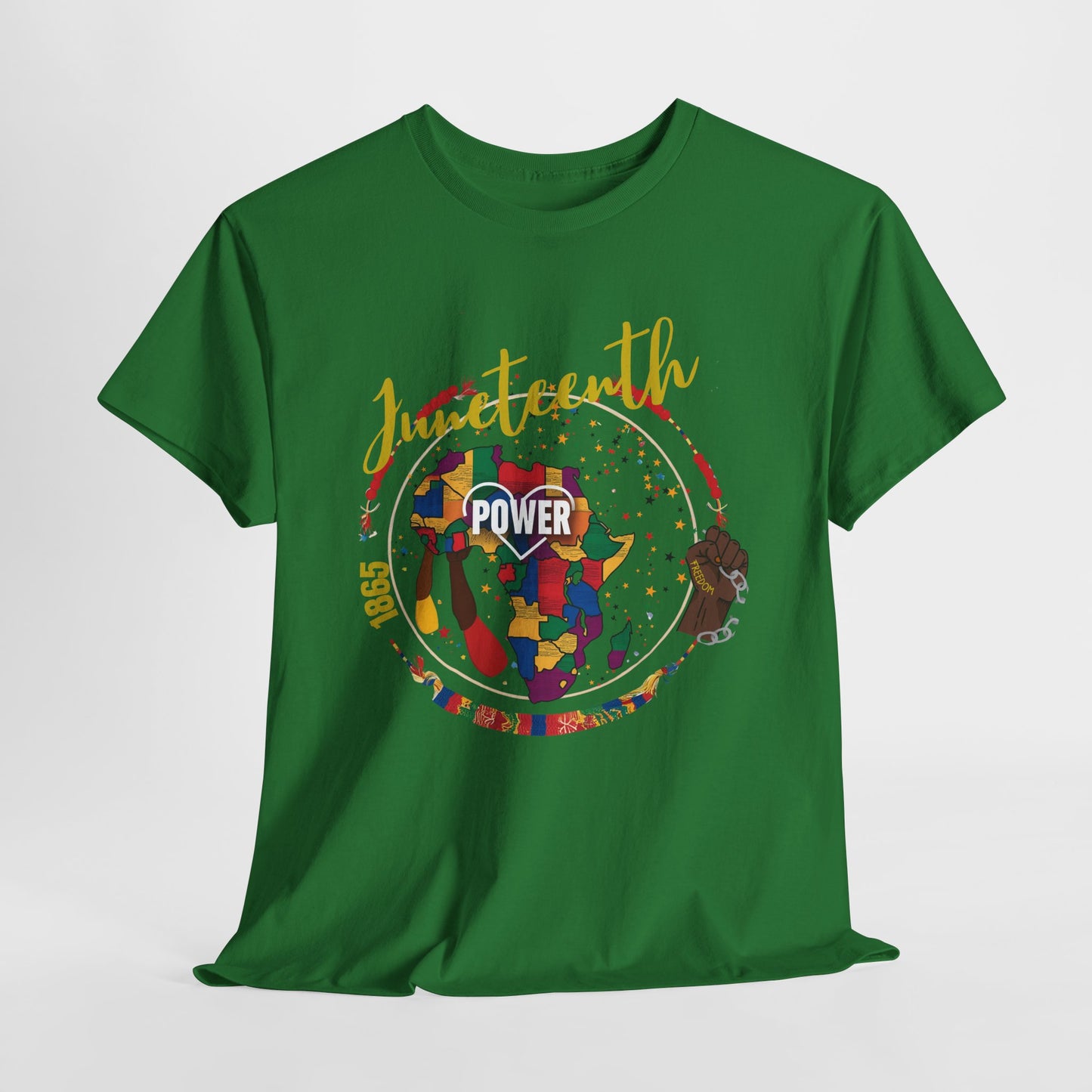 Juneteenth Freedom Celebration Unisex Tshirt, Freedom Tshirt, breaking the chains to freedom