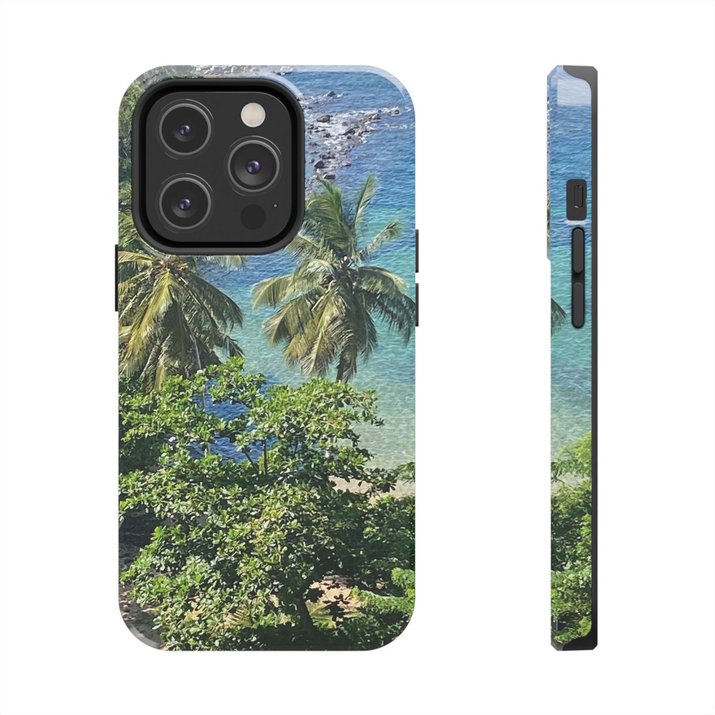 Tough Phone Case - Tropical Summer Vibes, Gift for Travelers and Nature Lovers