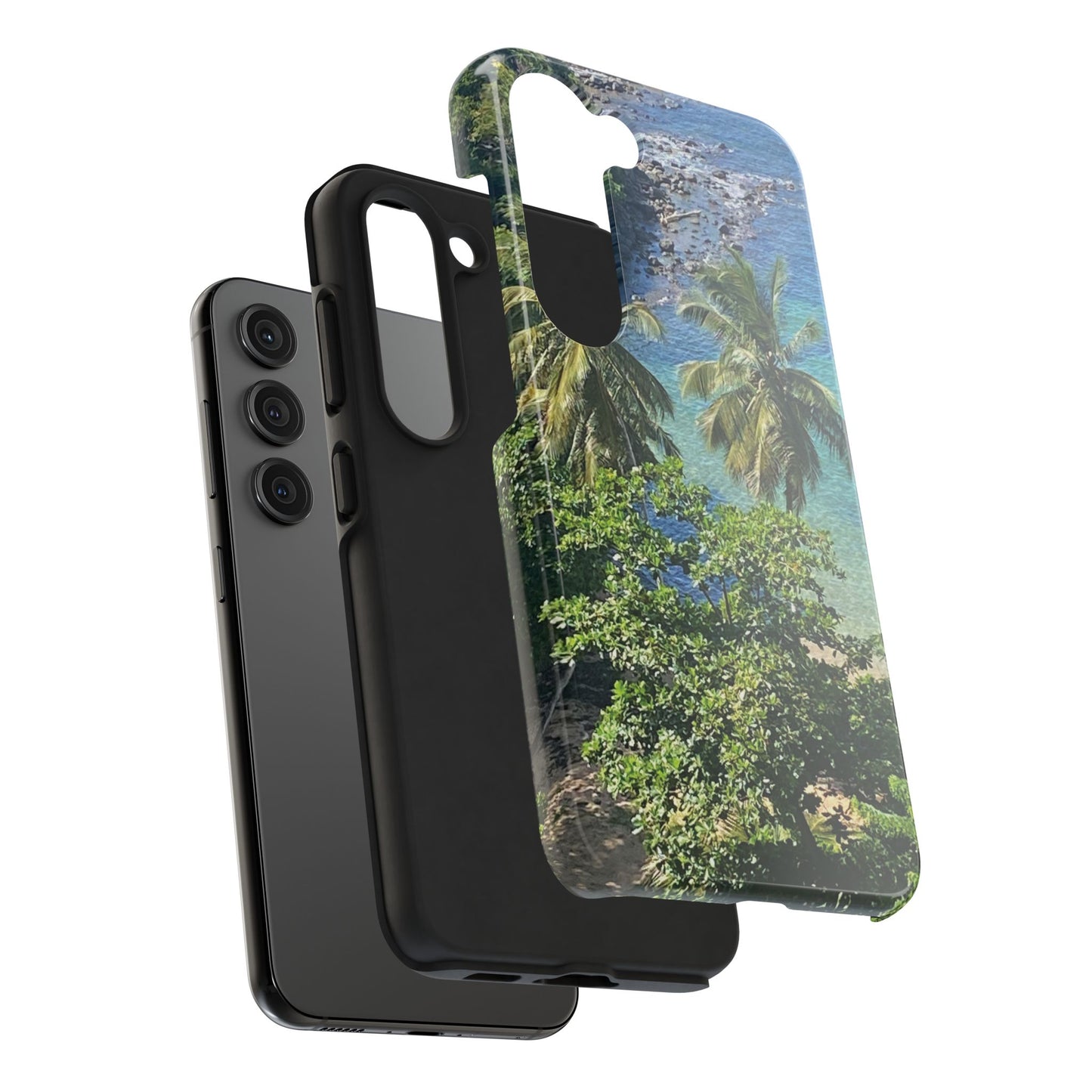 Tough Phone Case - Tropical Summer Vibes, Gift for Travelers and Nature Lovers