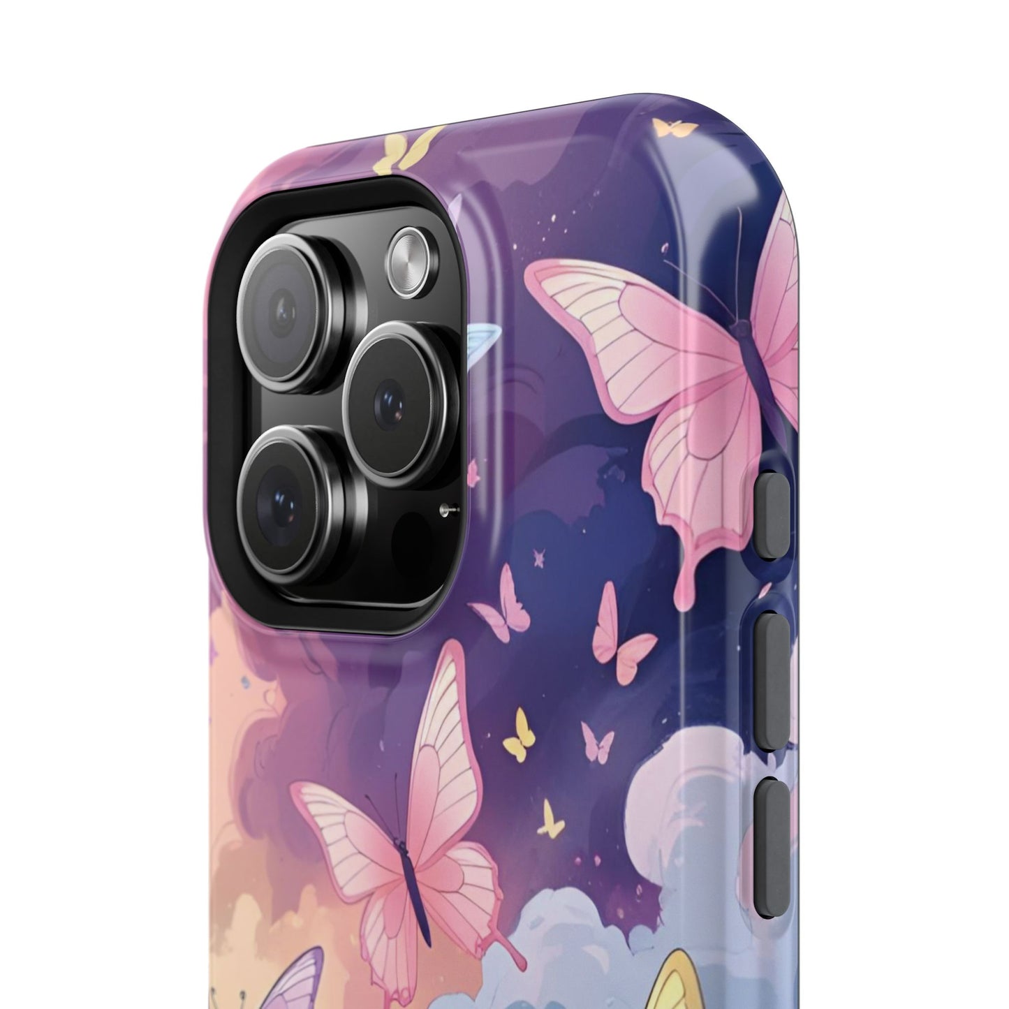 Whimsical Butterfly Phone Case – Nature-Inspired Protection in Vibrant Color