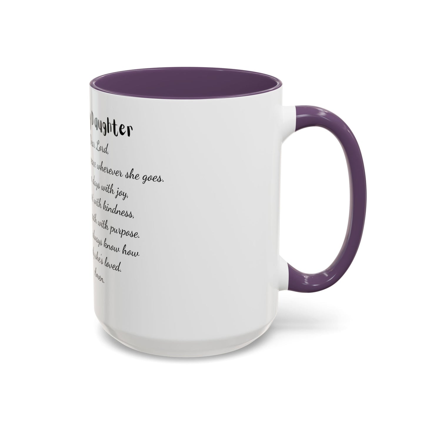 My Daughter African/American/Caribbean Prayer Coffee Mug, Mother's Day, Birthday or any occasion - 11 & 15oz