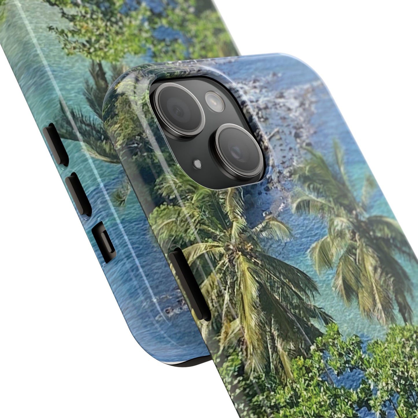 Tough Phone Case - Tropical Summer Vibes, Gift for Travelers and Nature Lovers