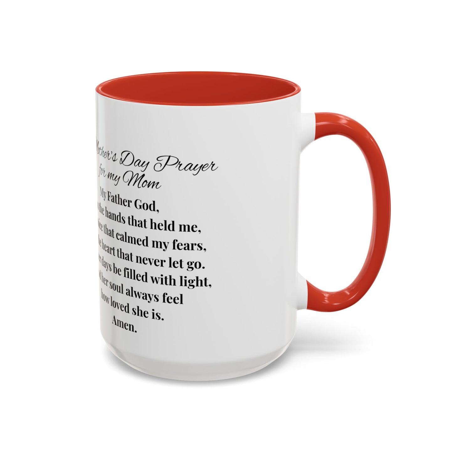 Mom Mother's Day Prayer Mug- African/American/Caribbean Mother's Day Prayer Coffee Mug, Inspirational