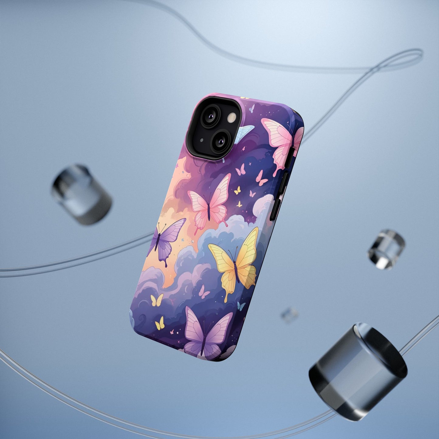 Whimsical Butterfly Phone Case – Nature-Inspired Protection in Vibrant Color