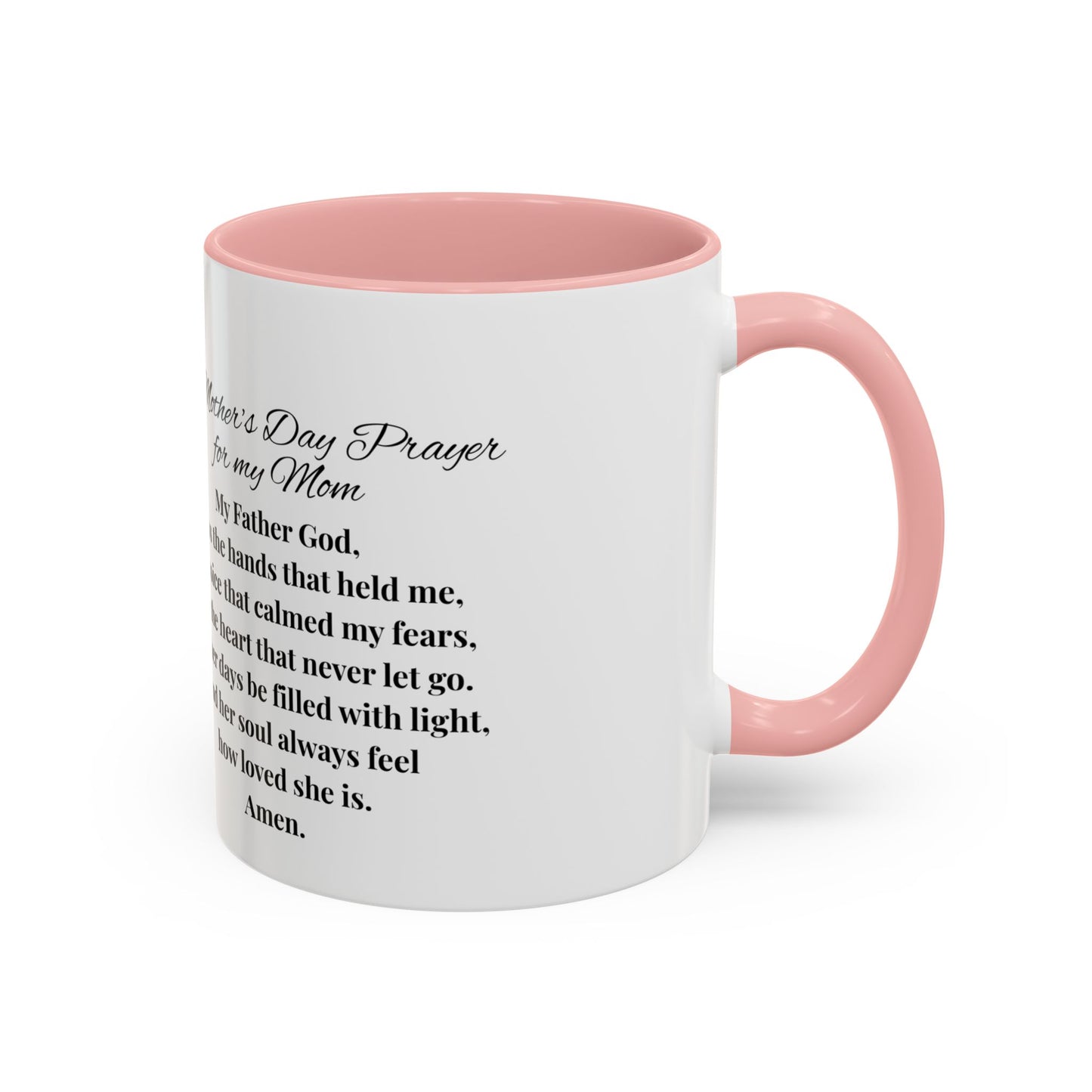 Mom Mother's Day Prayer Mug- African/American/Caribbean Mother's Day Prayer Coffee Mug, Inspirational