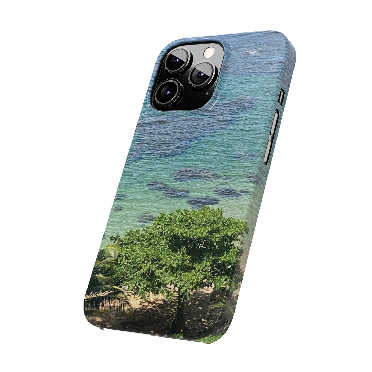 iPhone cases - Coastal Vibes Slim Phone Case