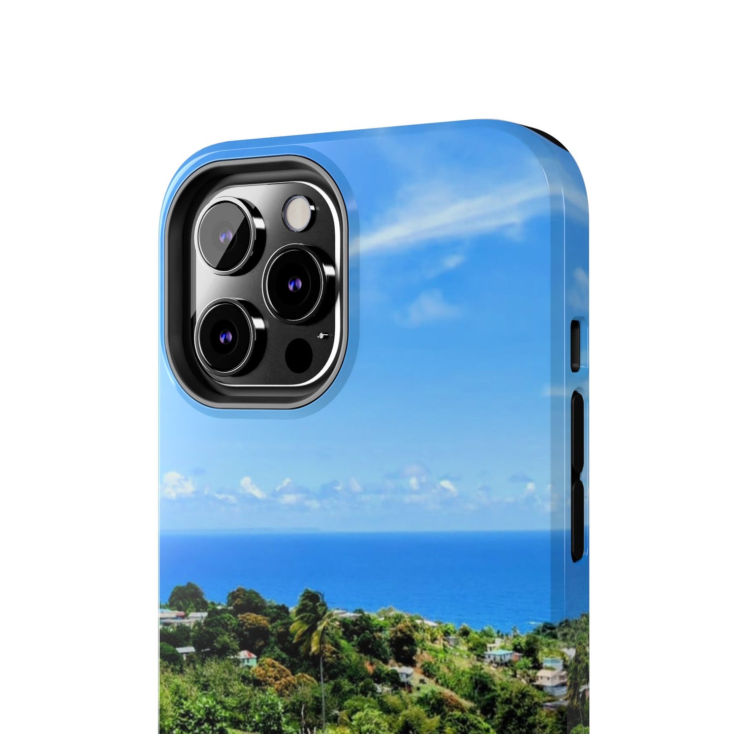 iPhone and Samsung phone Cases - Tropical Ocean View, Durable Cover for Beach Lovers