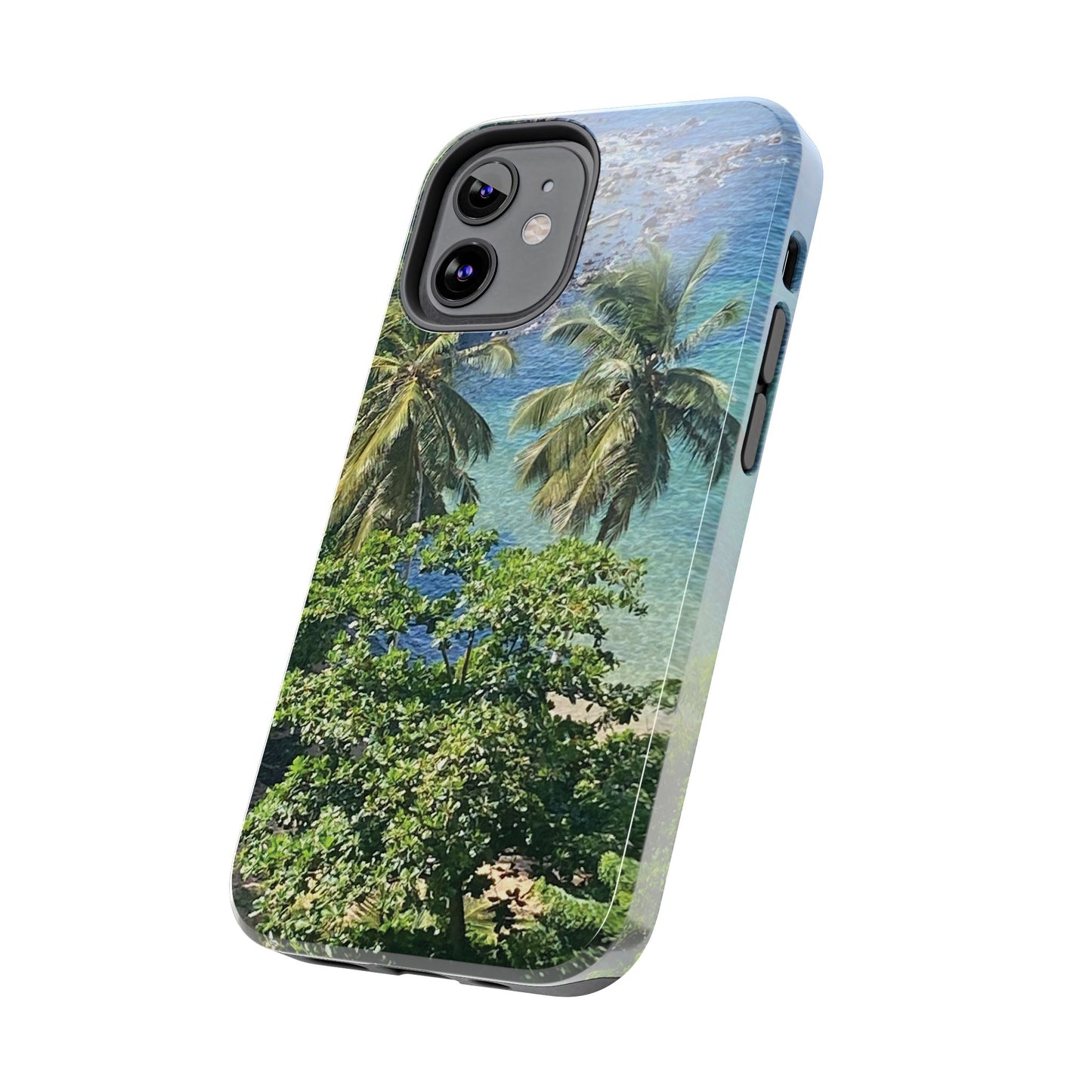 Tough Phone Case - Tropical Summer Vibes, Gift for Travelers and Nature Lovers