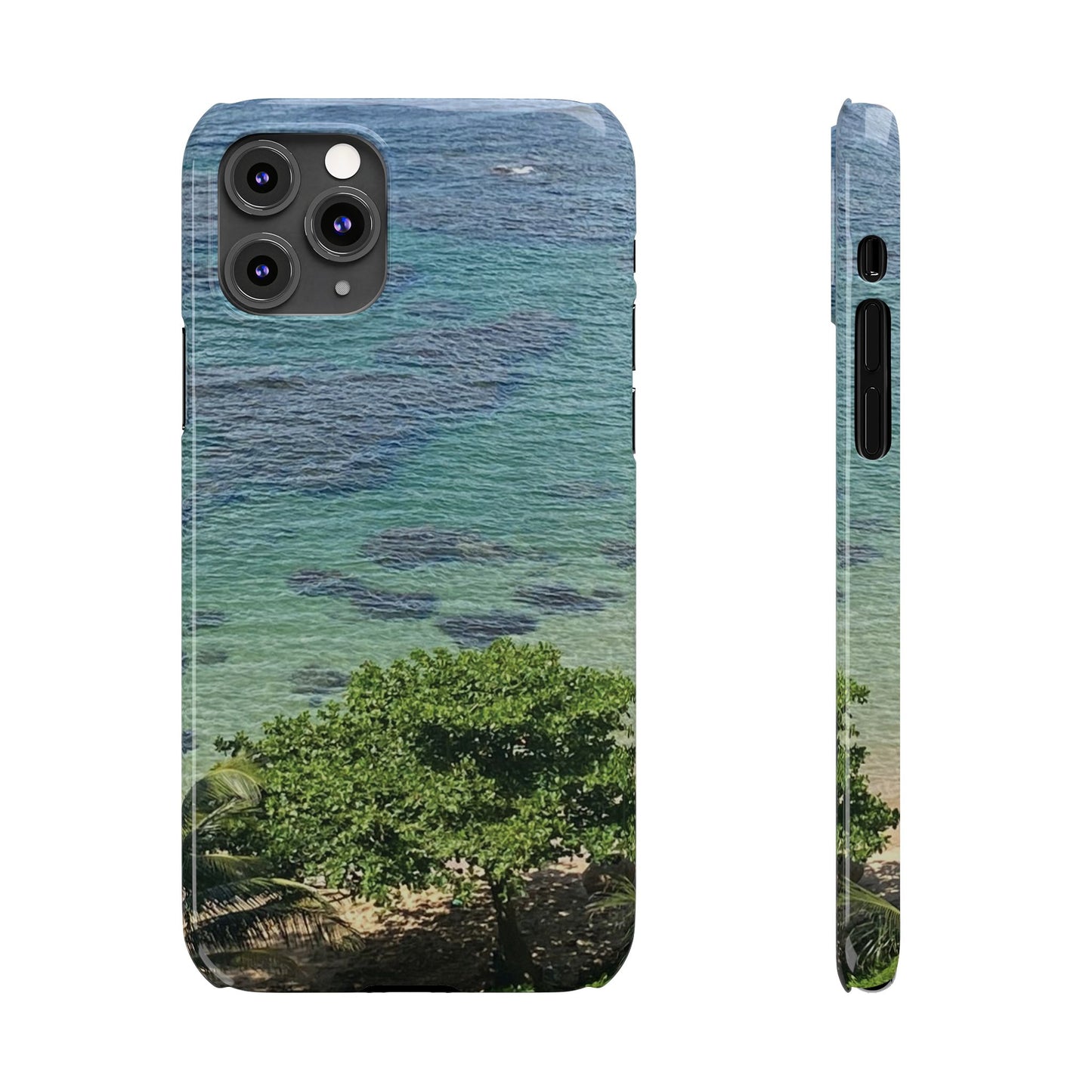 iPhone cases - Coastal Vibes Slim Phone Case