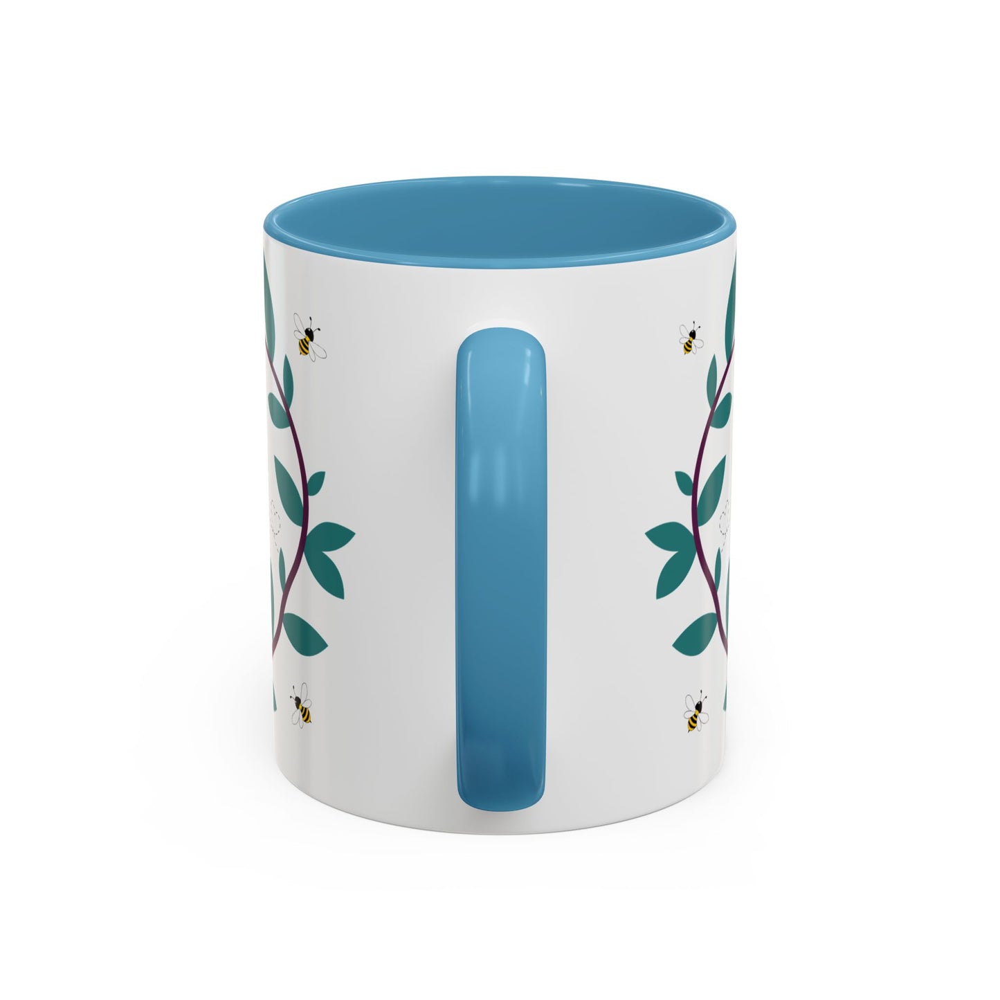 Grandma Prayer Coffee Mug (11, 15oz) Floral Bumble Bees Mother's Day Gift