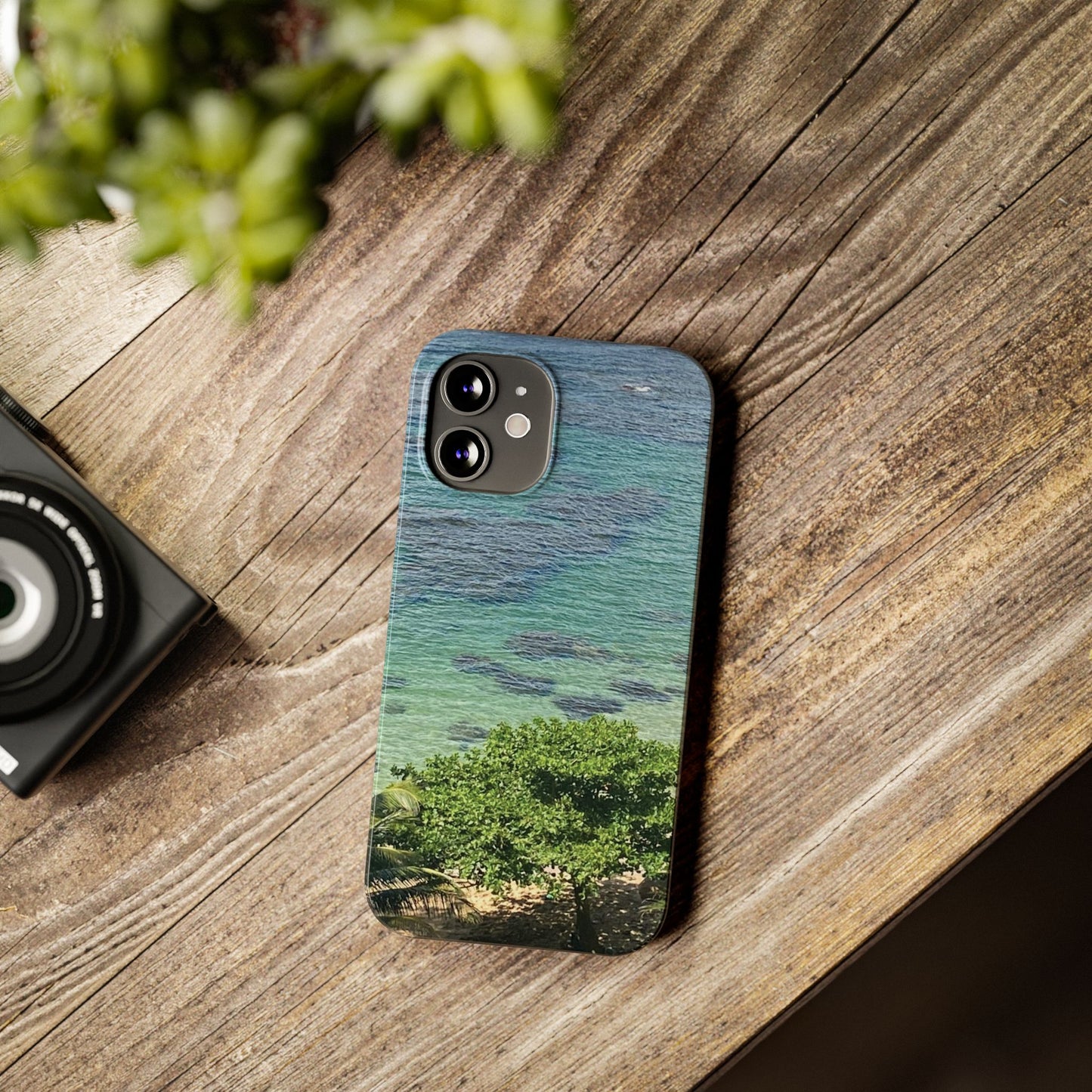 iPhone cases - Coastal Vibes Slim Phone Case