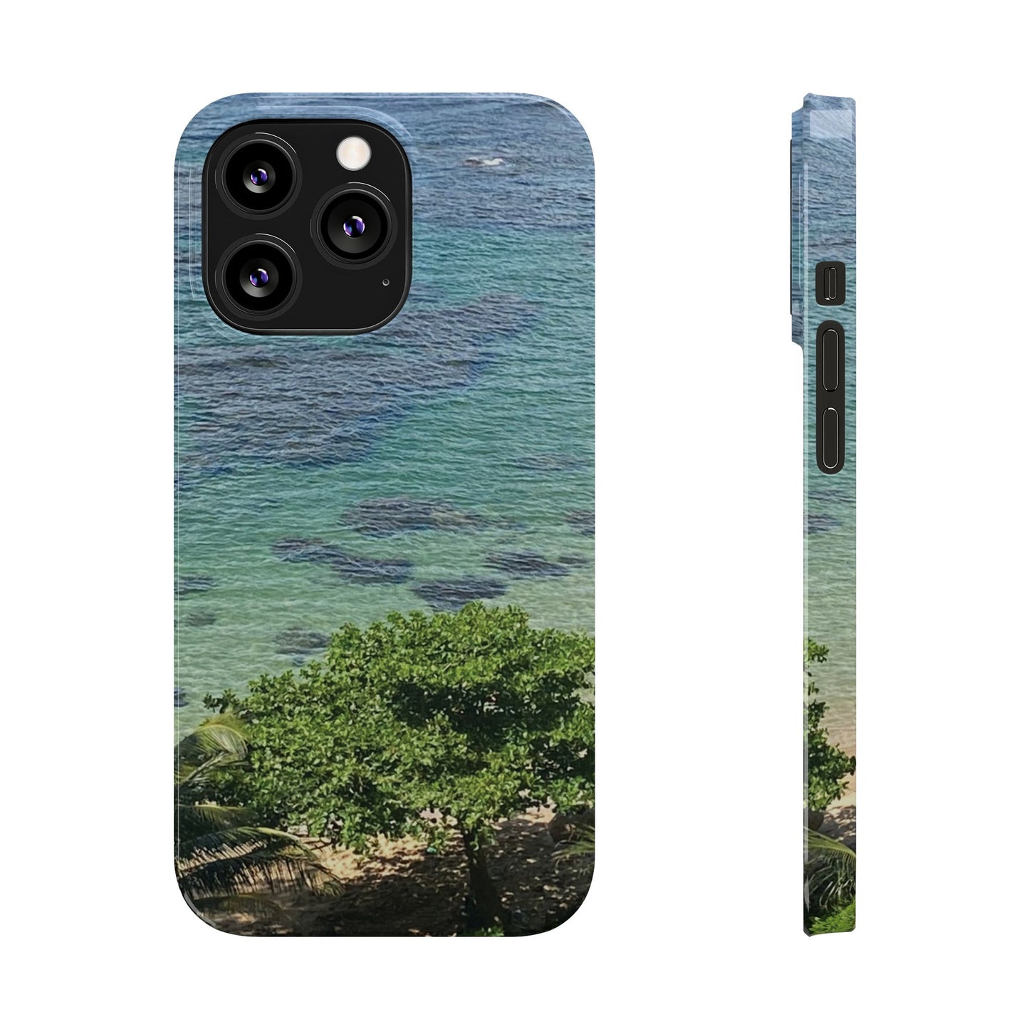 iPhone cases - Coastal Vibes Slim Phone Case