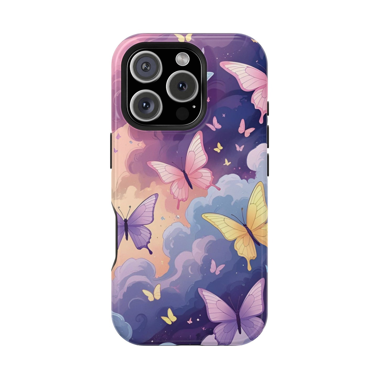 Whimsical Butterfly Phone Case – Nature-Inspired Protection in Vibrant Color
